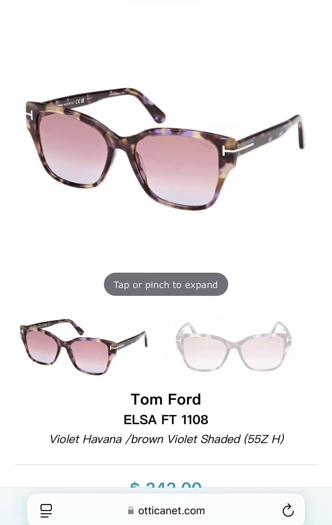 TOMFOR*MODELFT1108SIZE55口17-140