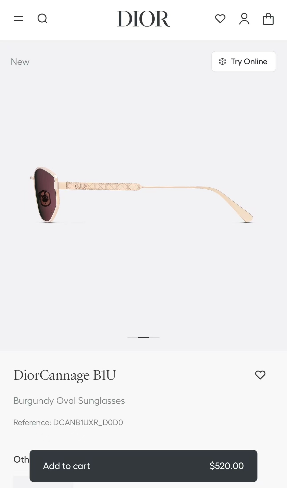 DIO*MODELDio*CannageB1USIZE57口14-140