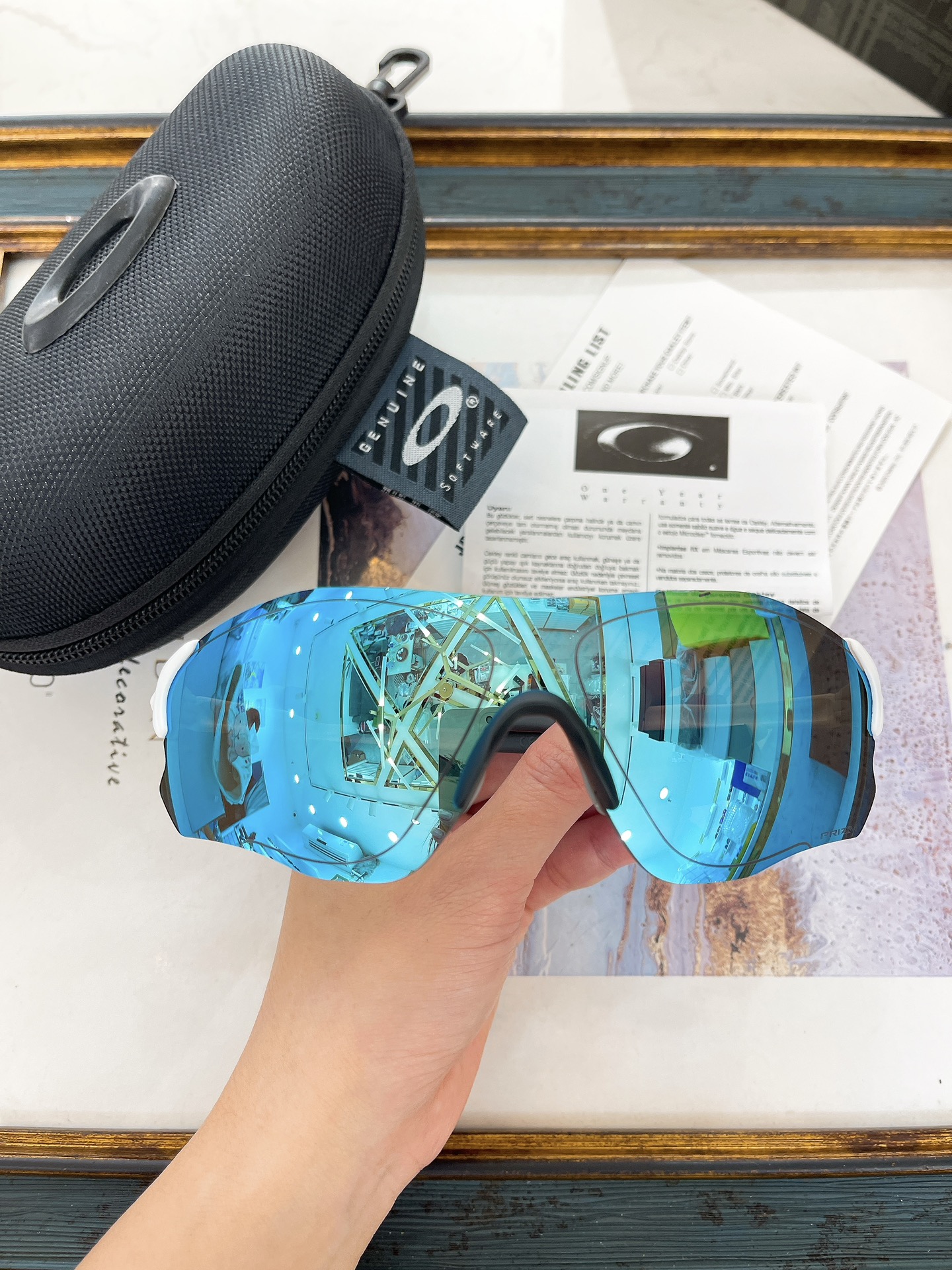 OAKLE*⚜️⚜️⚜️MODEL：OO9313⚜️⚜️⚜️SIZE：125⚜️⚜️⚜️透明是变色片~~