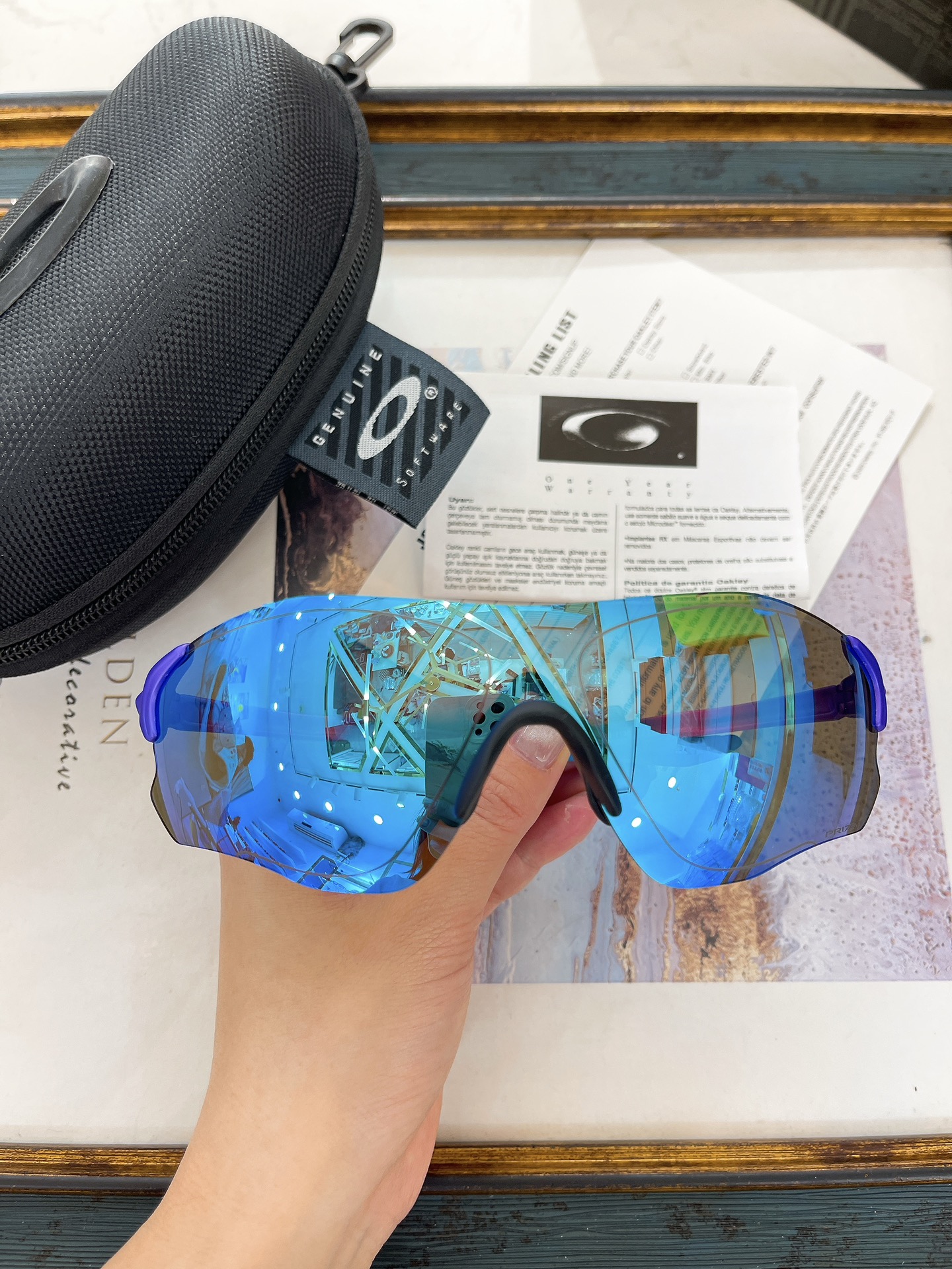 OAKLE*⚜️⚜️⚜️MODEL：OO9313⚜️⚜️⚜️SIZE：125⚜️⚜️⚜️透明是变色片~~