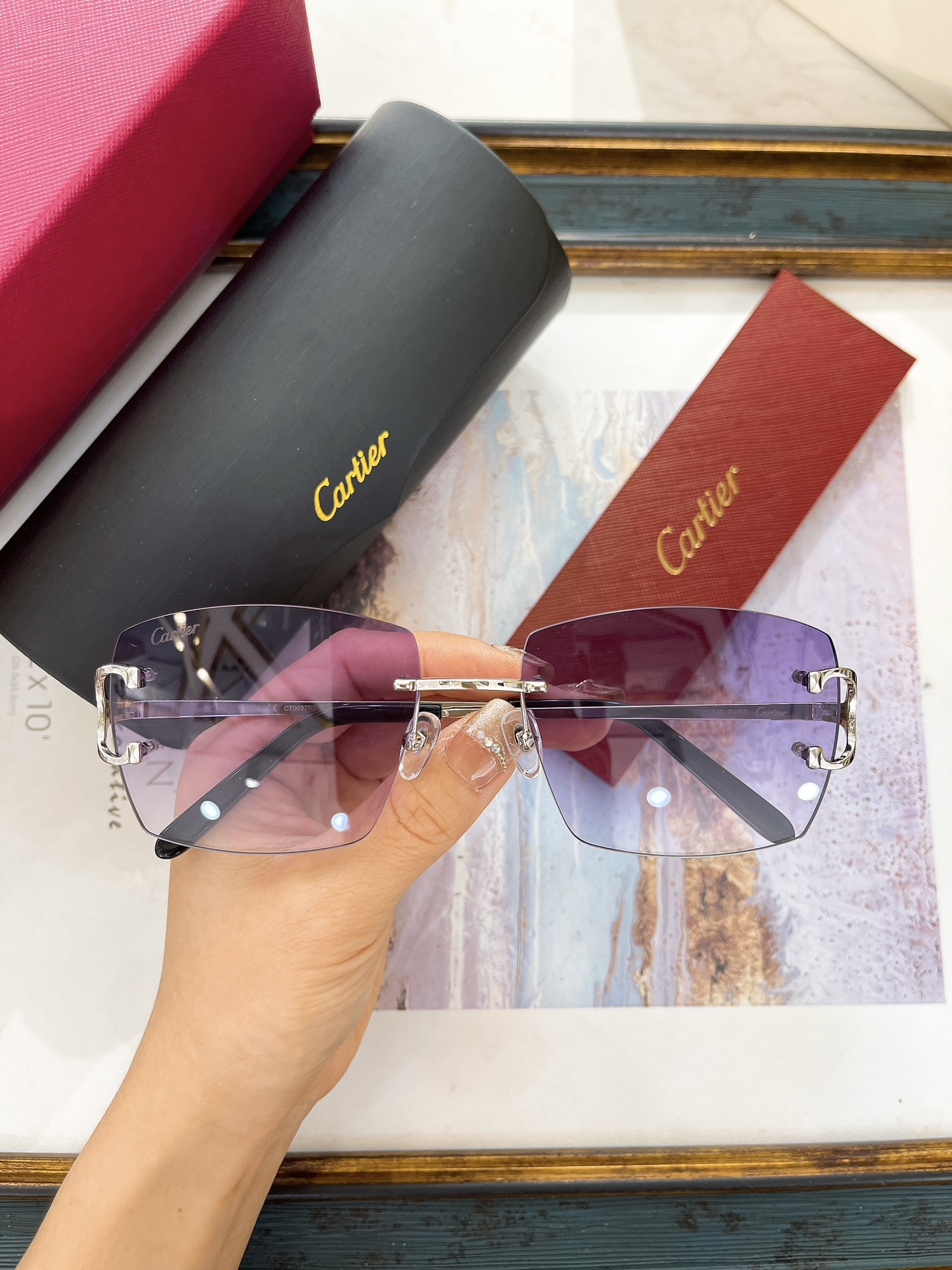 Cartie*MODELCT0037RSSIZE:61口18-140变色片140
