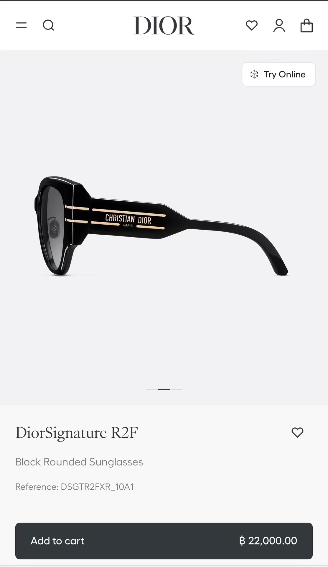 DIO*MODELDiorSignatureR2FSIZE55口18-140