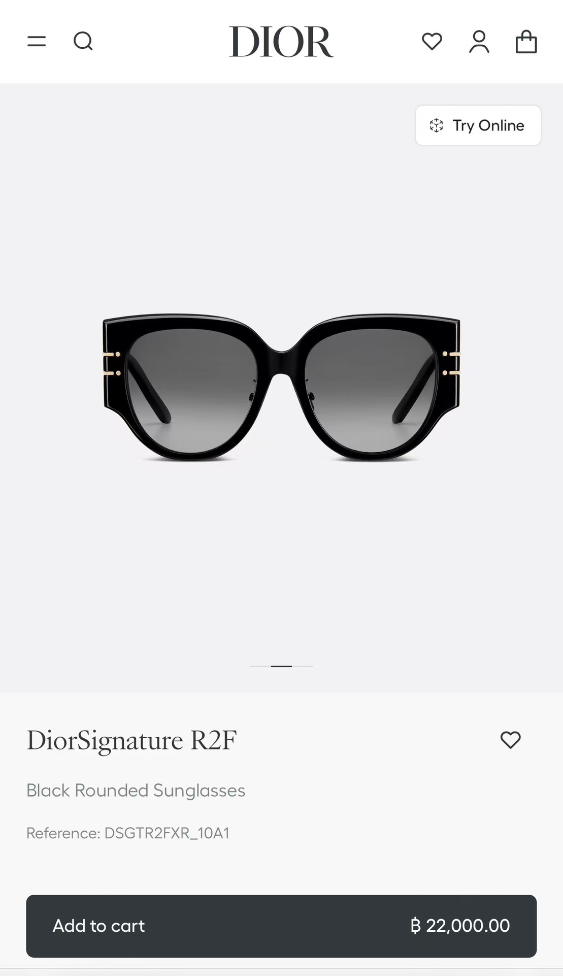 DIO*MODELDiorSignatureR2FSIZE55口18-140
