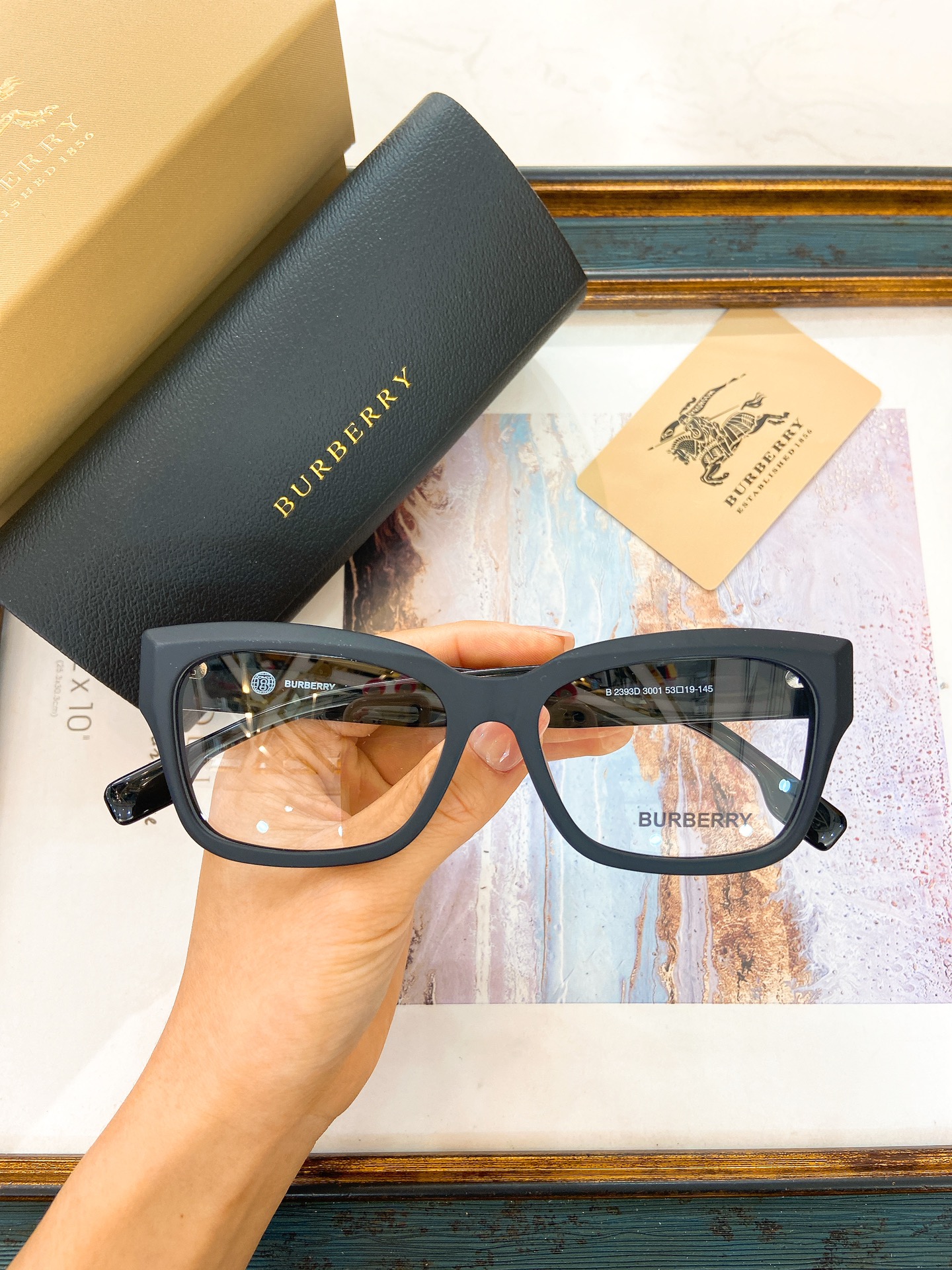 BURBERR*️️️MODELB2393D️️️SIZE53口19-145️️️