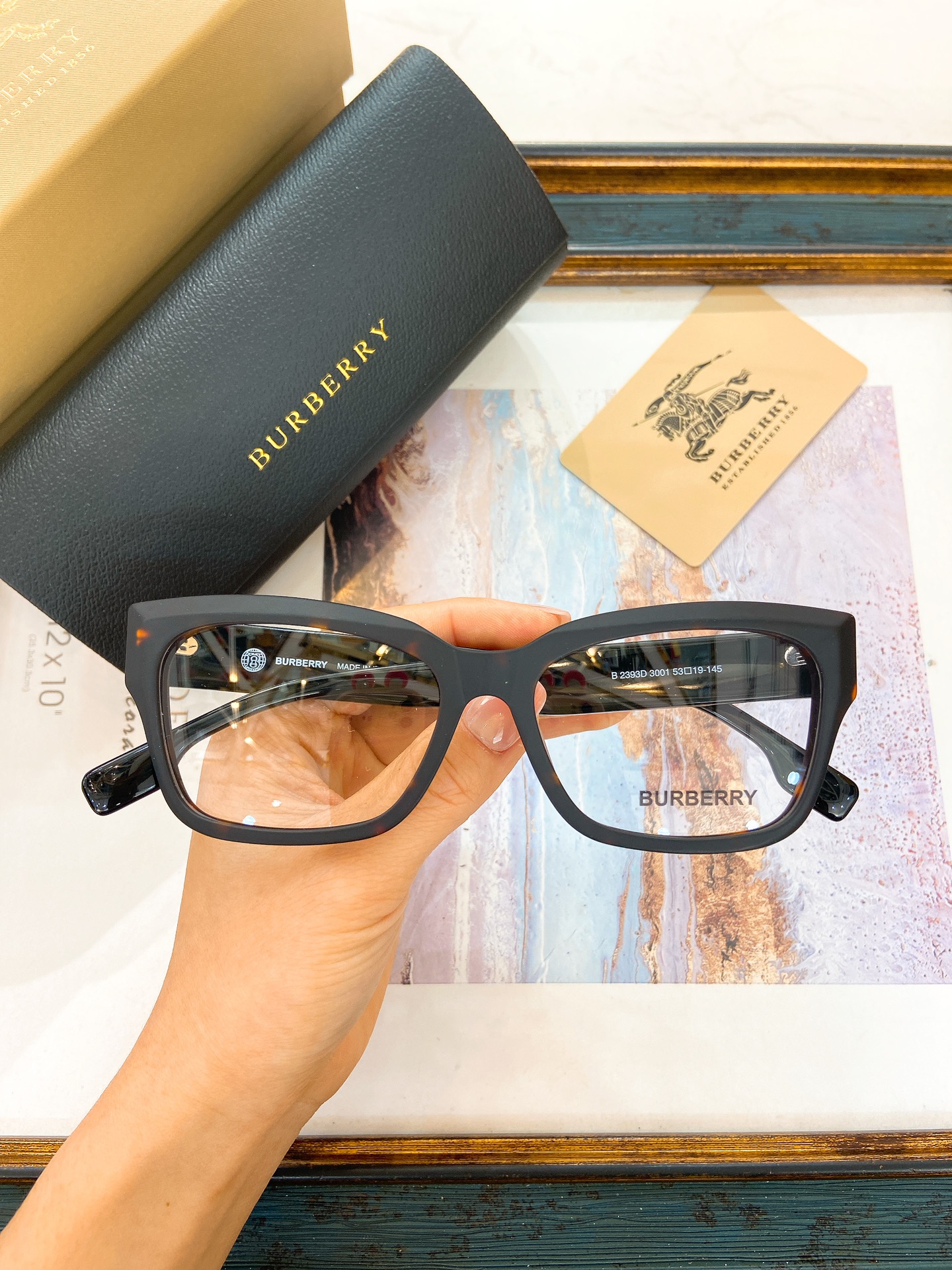 BURBERR*️️️MODELB2393D️️️SIZE53口19-145️️️