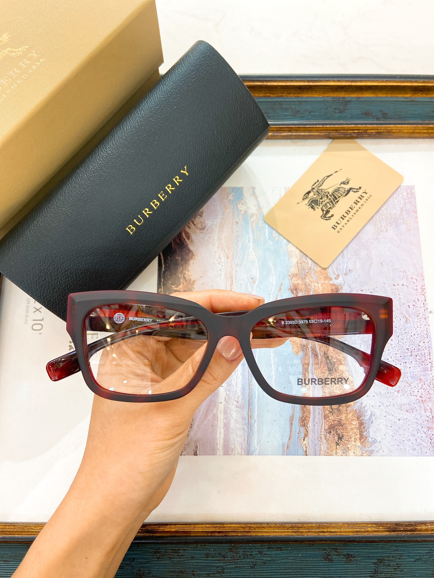 BURBERR*️️️MODELB2393D️️️SIZE53口19-145️️️
