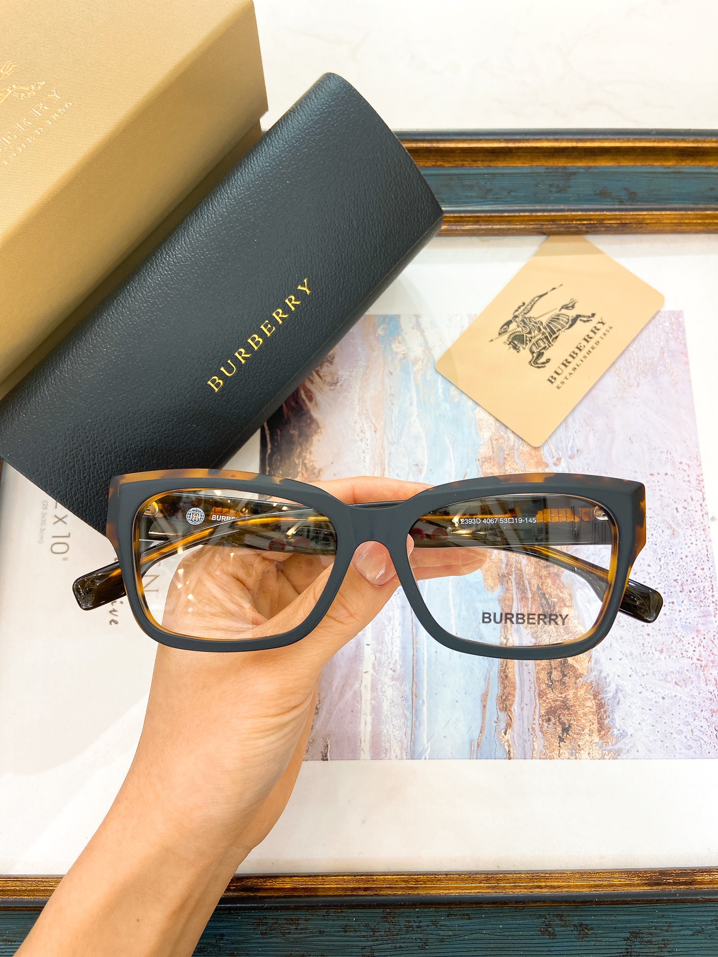 BURBERR*️️️MODELB2393D️️️SIZE53口19-145️️️