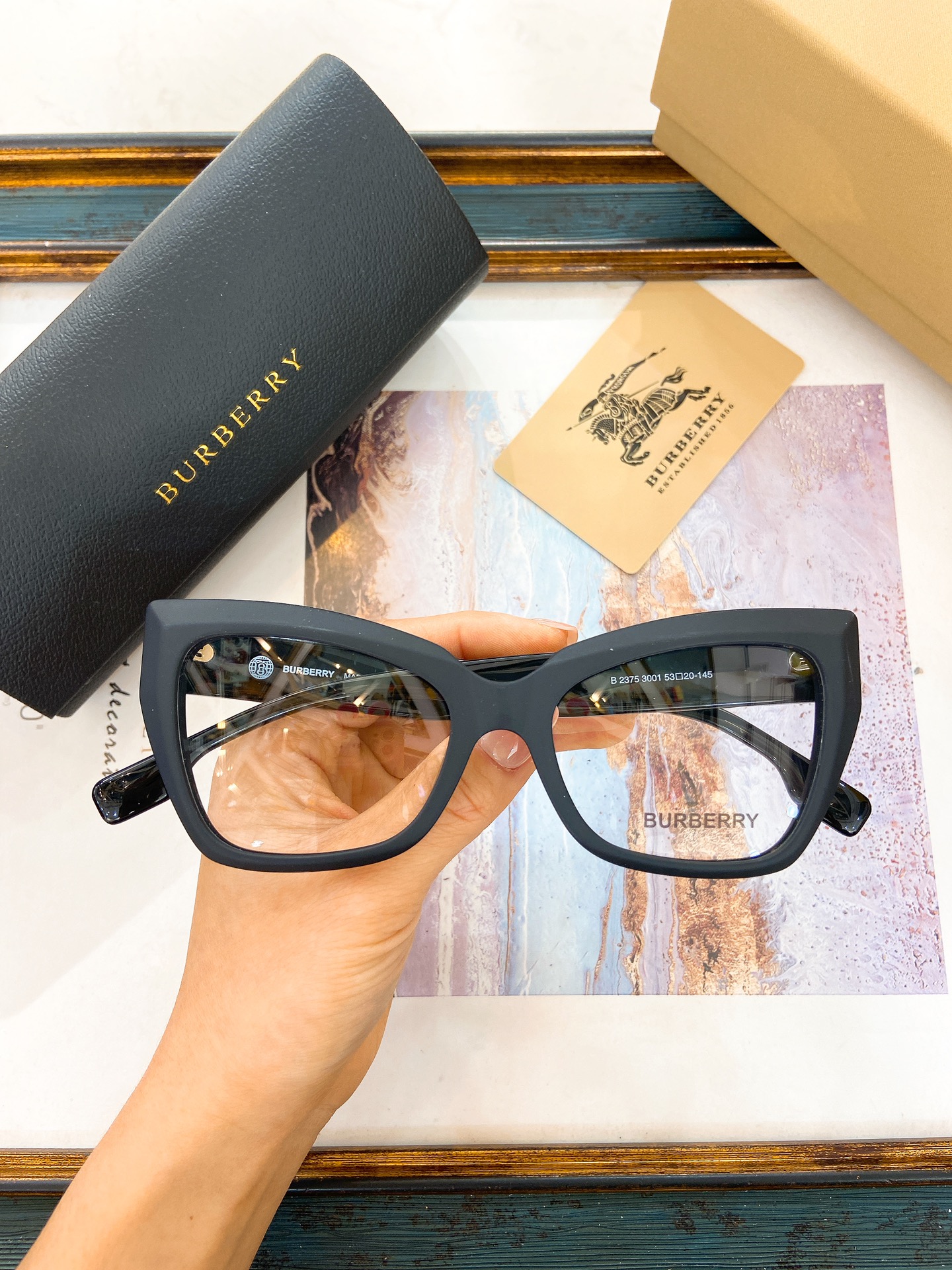 BURBERR*️️️MODELB2375️️️SIZE53口20-145️️️