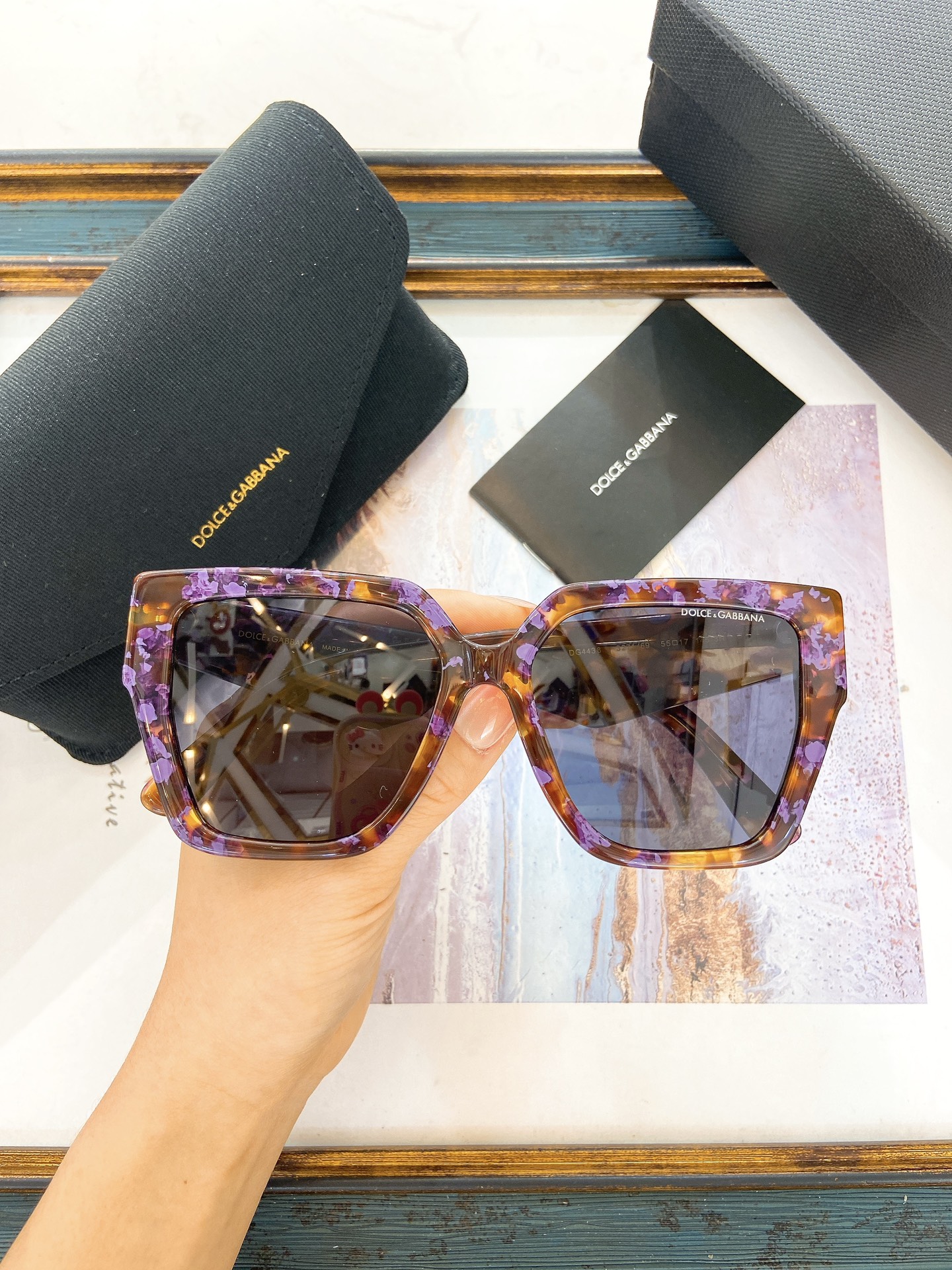 DOLCE&GABBAN*MODELDG4438SIZE55口17-145