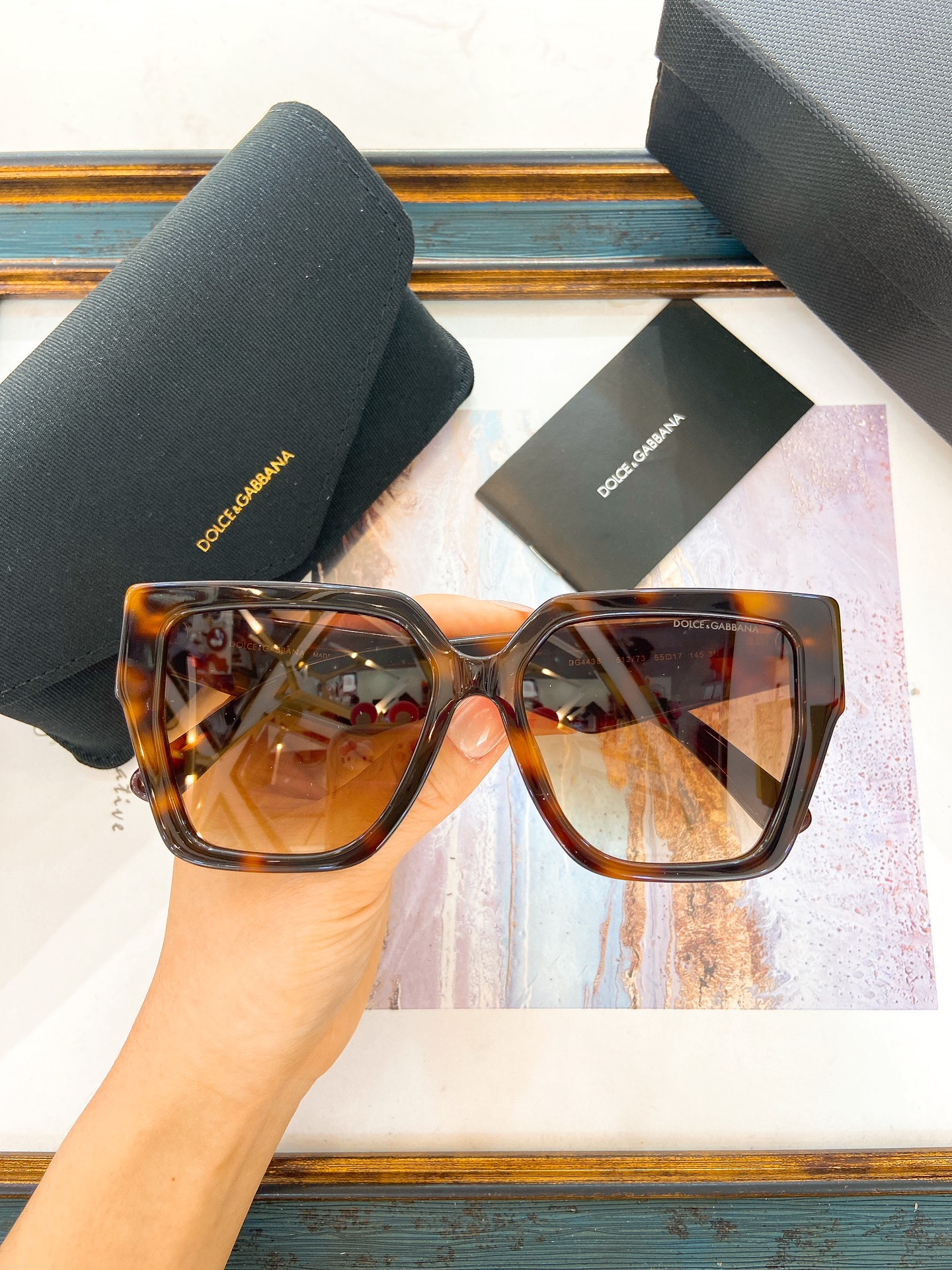 DOLCE&GABBAN*MODELDG4438SIZE55口17-145