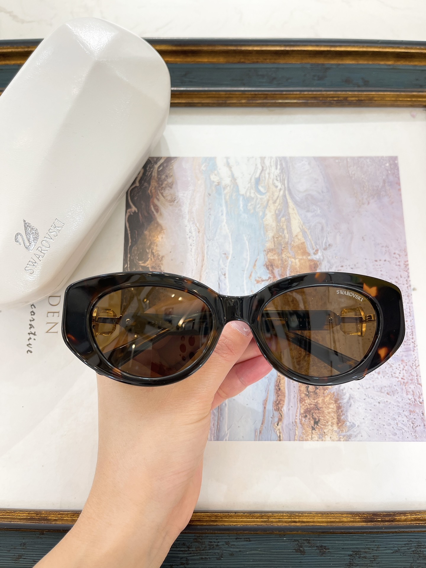 SWAROVSK*️️️MODEL:SK6002️️️SIZE:53口19-135️️️