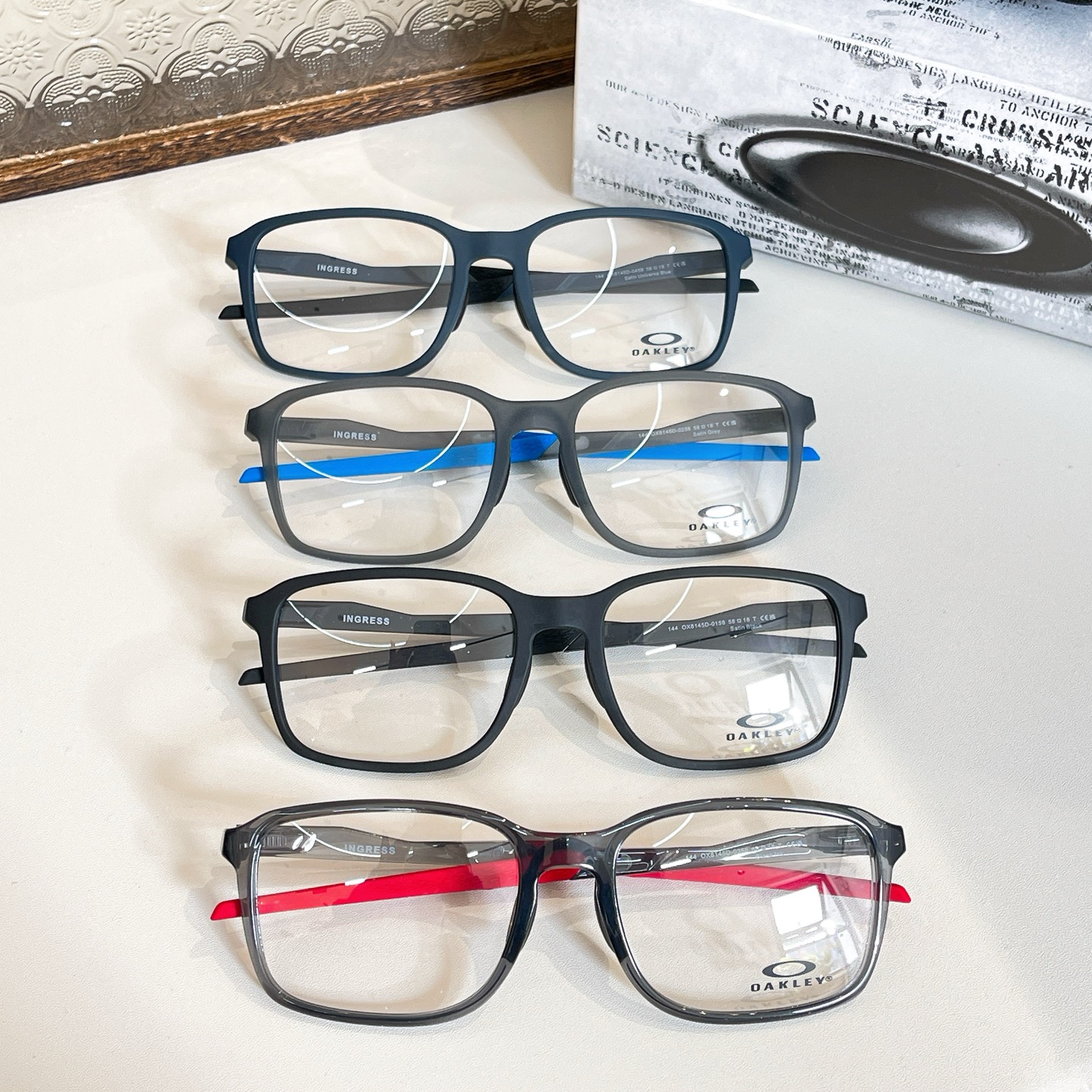  OAKLE*🍂🍂🍂MODELOX8145D🍂🍂🍂SIZE58口17-144🍂🍂🍂原装货品~~