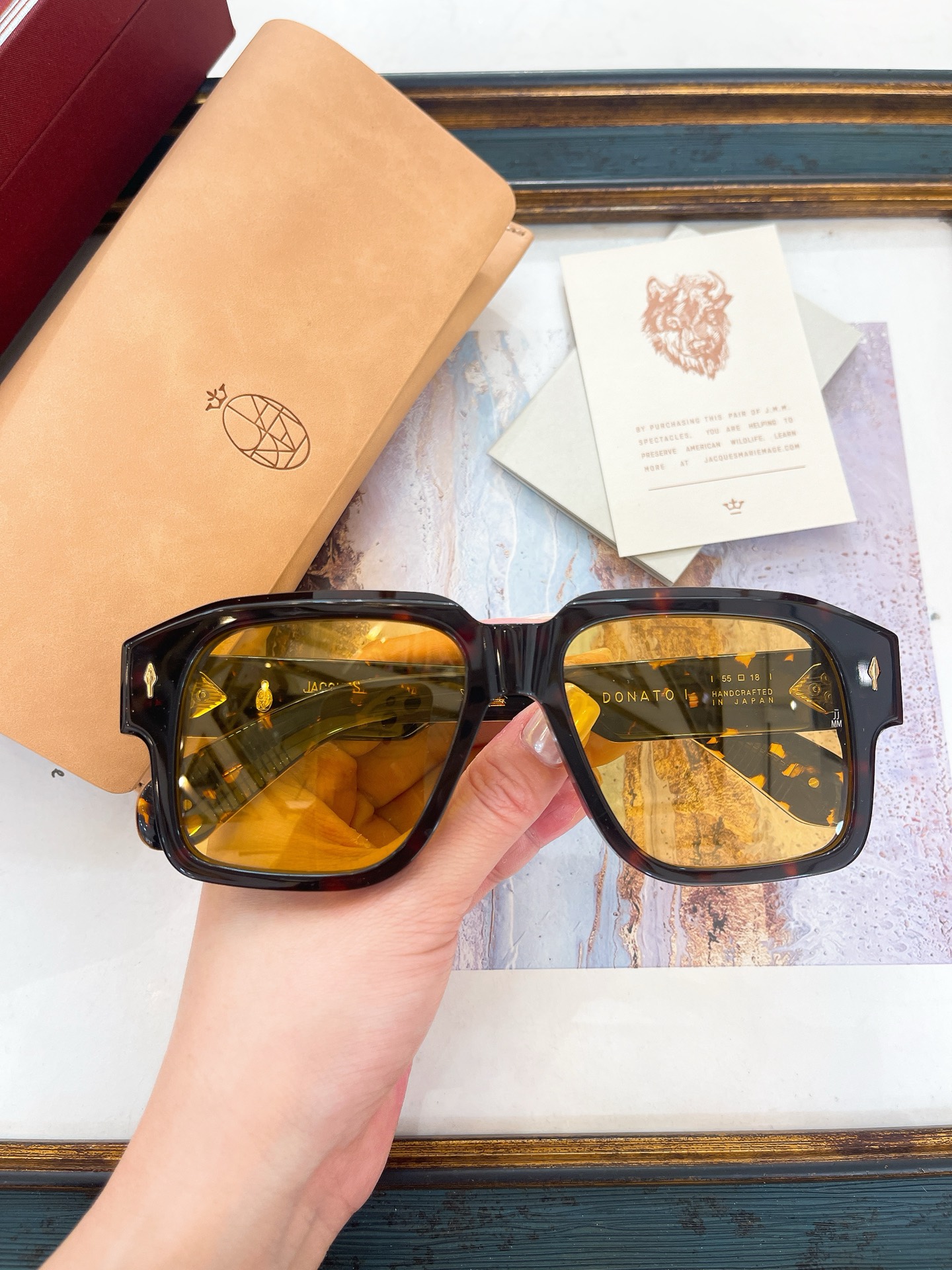 ￼ JACQUES MARIE MAG🌟🌟🌟MODELDONATO🌟🌟SIZE：55口18🌟🌟🌟配送盒子