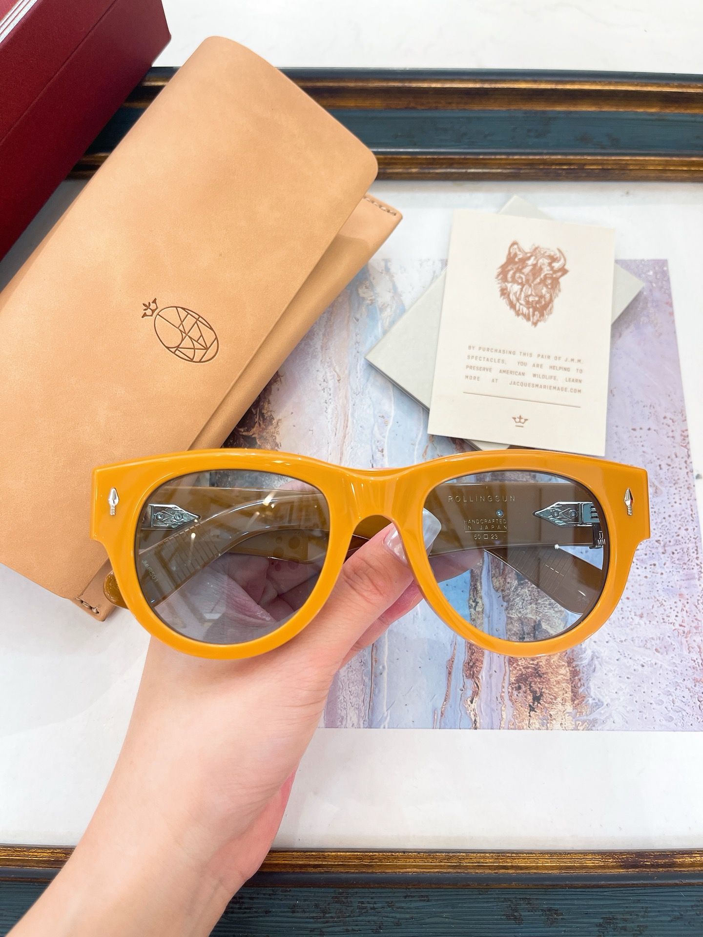 JACQUES MARIE MAG🌟🌟🌟MODELROLLINGSUN🌟🌟SIZE：50口23🌟🌟🌟配送