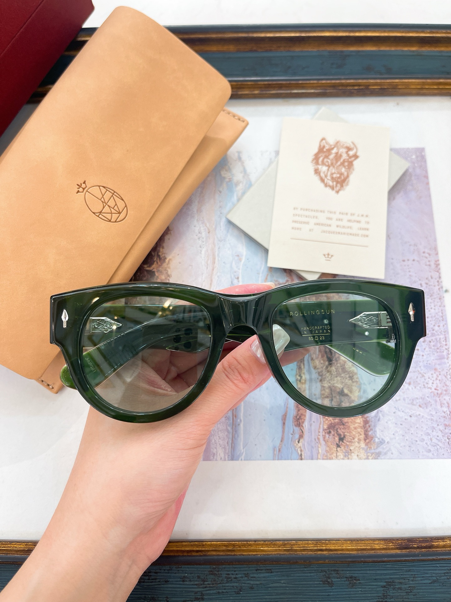 JACQUES MARIE MAG🌟🌟🌟MODELROLLINGSUN🌟🌟SIZE：50口23🌟🌟🌟配送