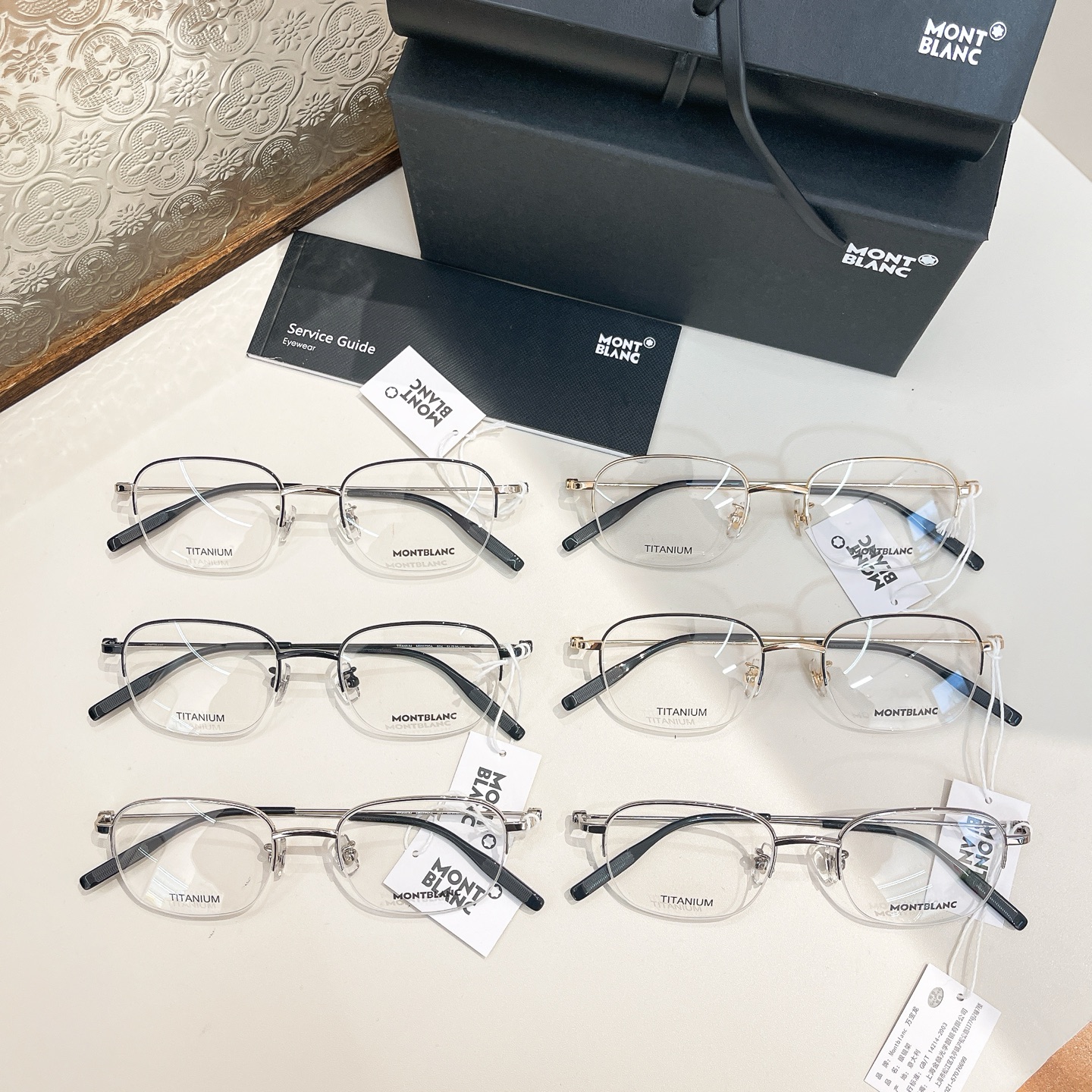 MONT BLAN*🍂🍂🍂MODELMB0372OA🍂🍂🍂SIZE51口20-150🍂🍂钛~~