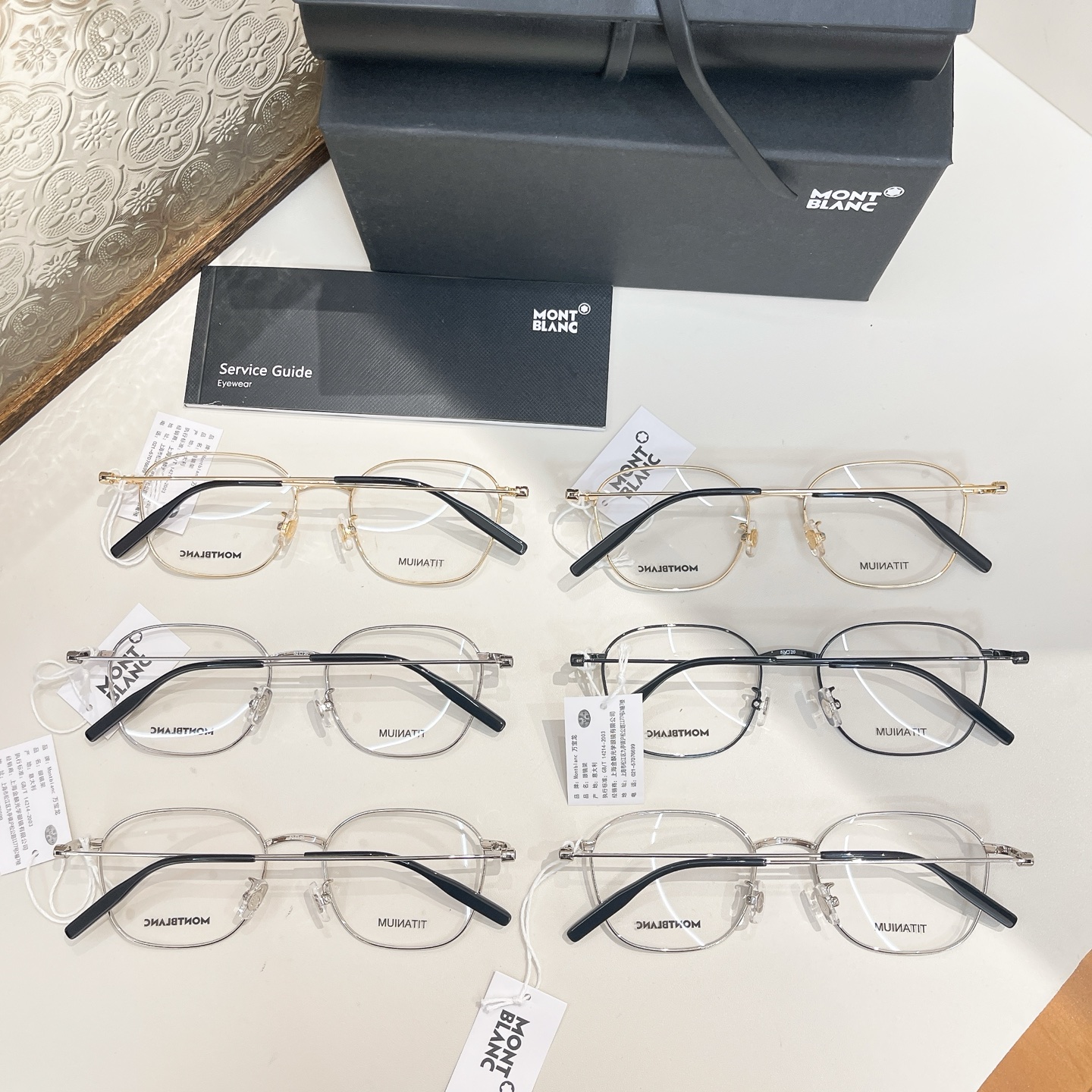 MONT BLAN*🍂🍂🍂MODELMB0371OA🍂🍂🍂SIZE52口20-150🍂🍂钛～～