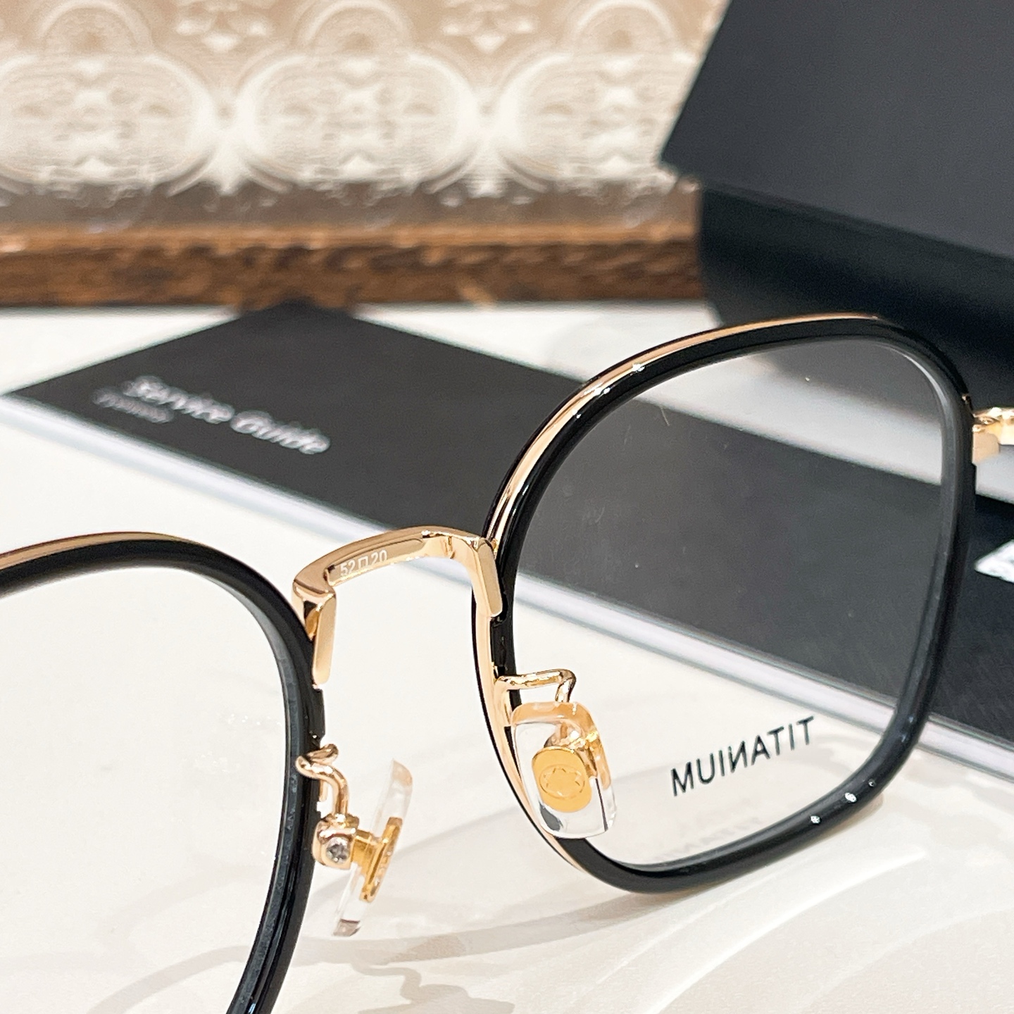  MONT BLAN*🍂🍂🍂MODELMB0369OA🍂🍂🍂SIZE52口20-145🍂🍂钛~~