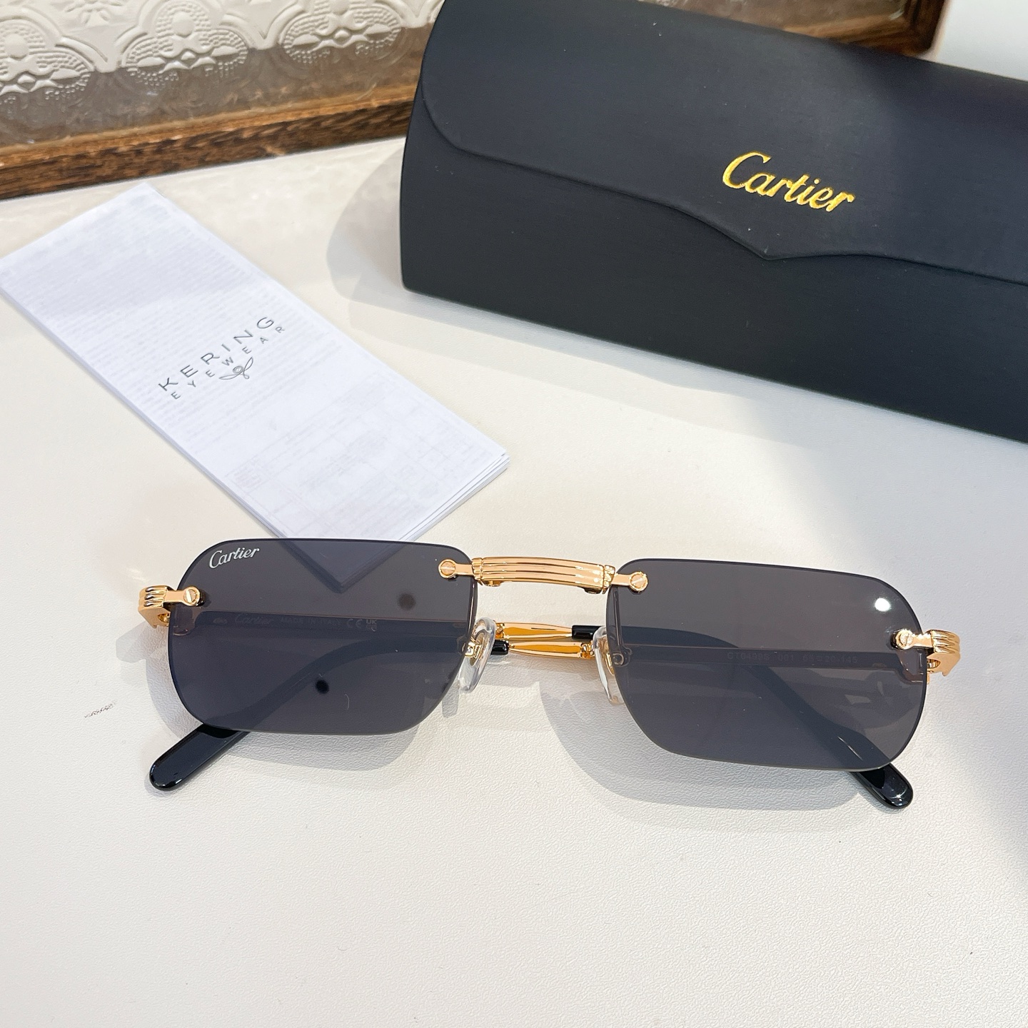  Cartie*✨✨✨MODEL：CT0499S✨✨✨SIZE 55口20-145✨✨✨折叠款~~