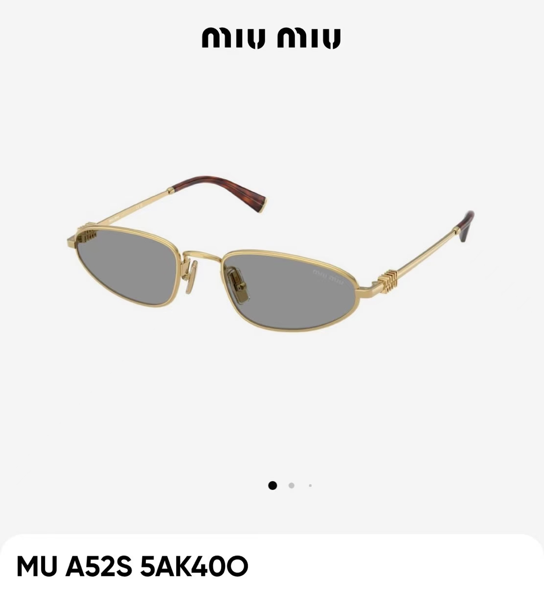 MIU MI*🎀🎀🎀MODELMUA52S 🎀🎀🎀SIZE：50口18-140🎀🎀🎀 