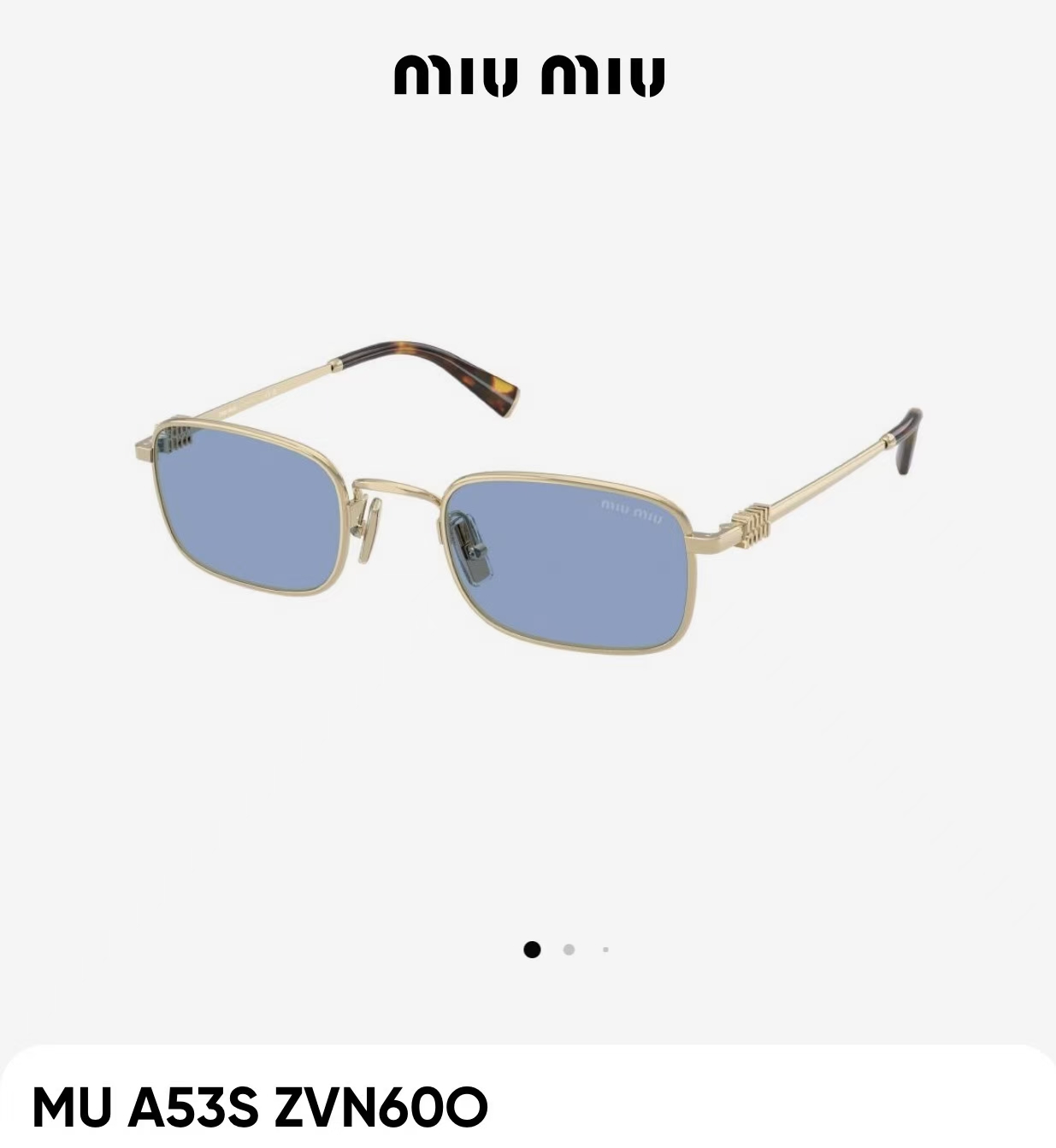 MIU MI*🎀🎀🎀MODELMUA53S 🎀🎀🎀SIZE：50口18-140🎀🎀🎀 