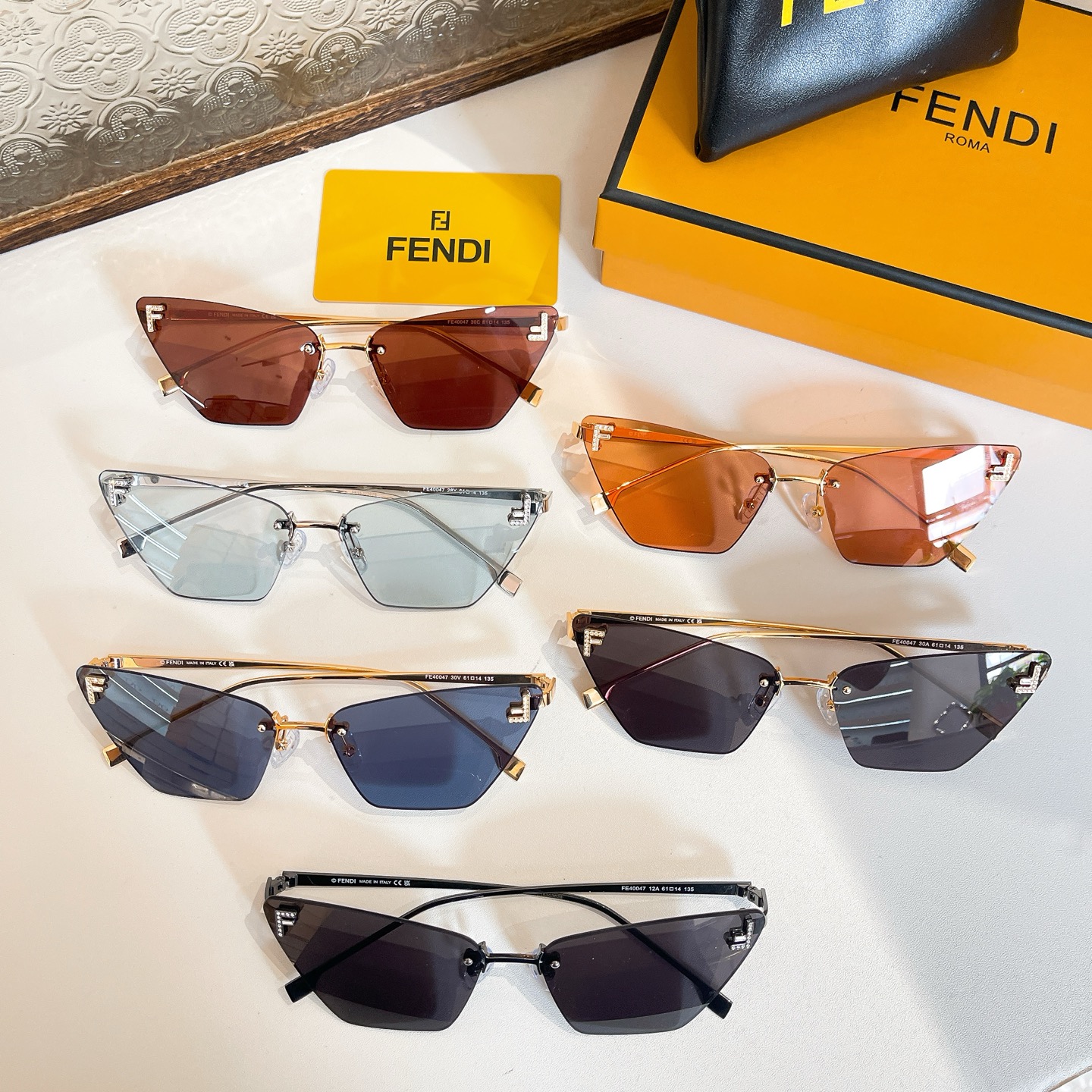 FEND*✨✨✨MODEL FE40047 ✨✨✨SIZE59口15-135✨✨✨