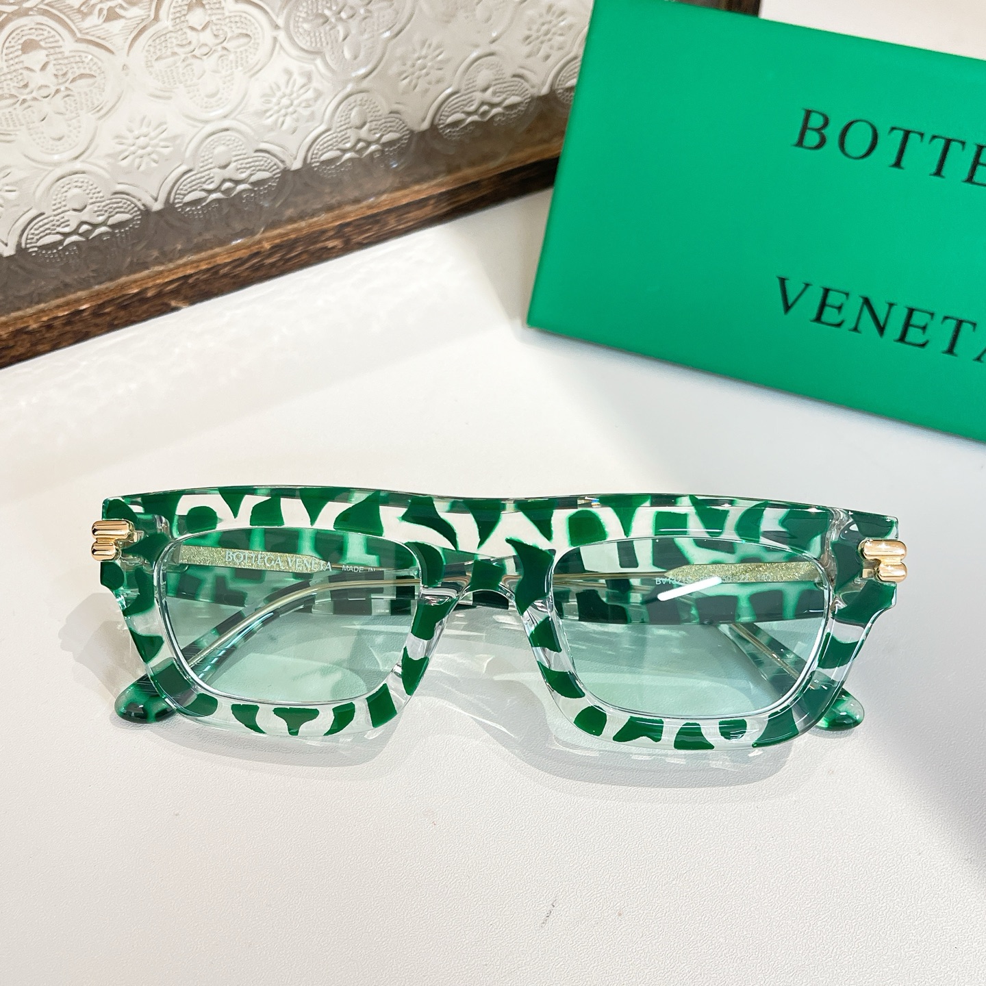 BOTTEGA VENET*🌟🌟🌟MODEL：BV1321S🌟🌟🌟SIZE：51口23-140🌟🌟🌟
