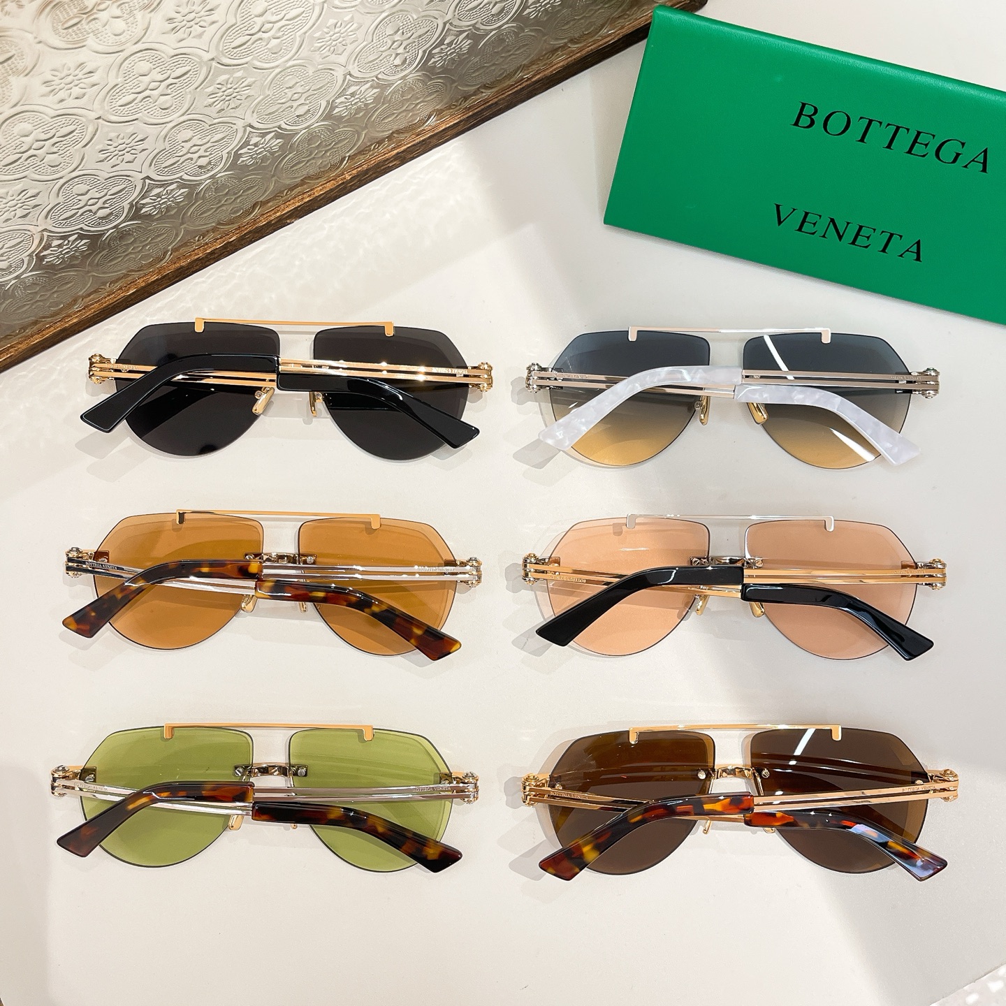 BOTTEGA VENET*🌟🌟🌟MODEL：BV1342S 🌟🌟🌟SIZE：51口23-140🌟🌟🌟