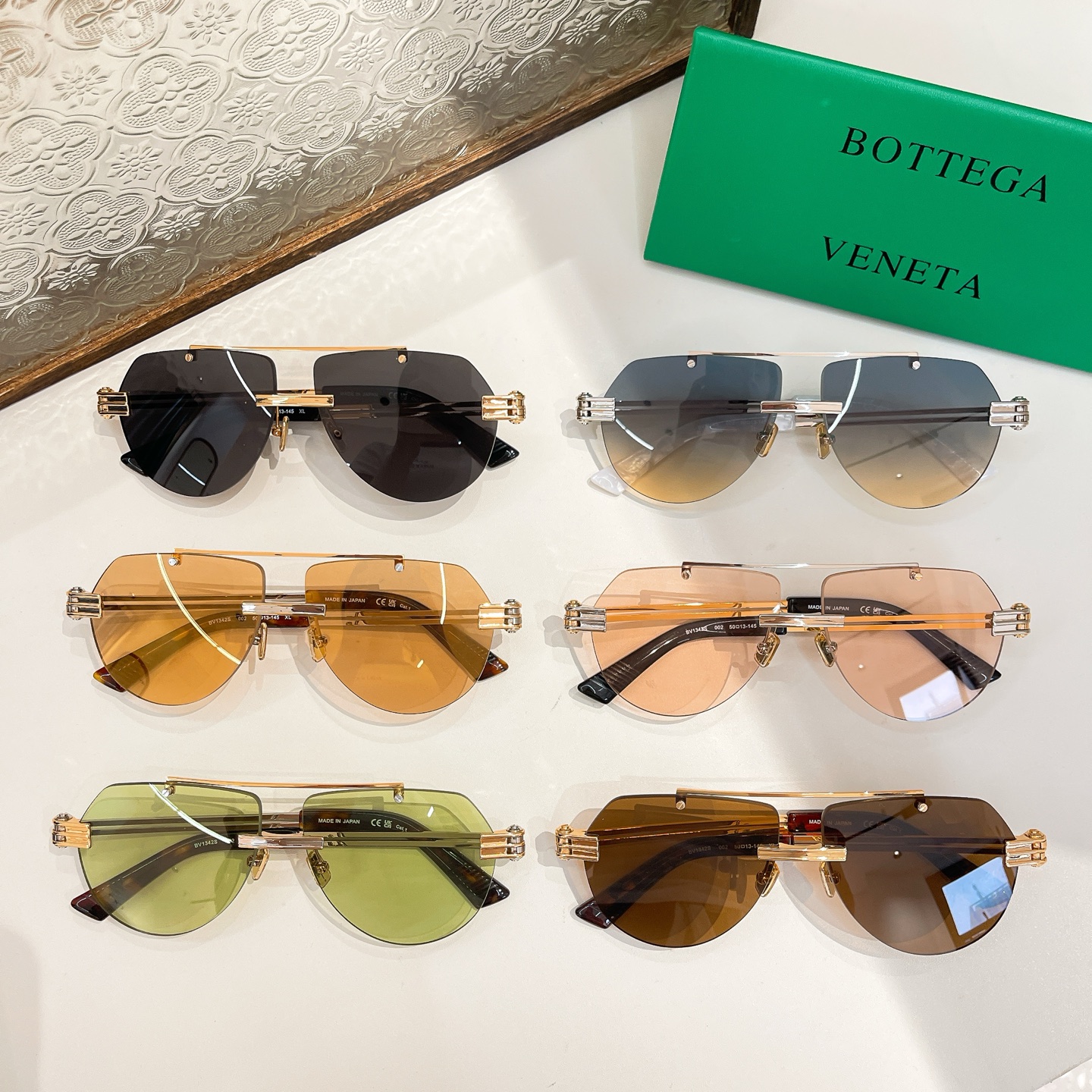BOTTEGA VENET*🌟🌟🌟MODEL：BV1342S 🌟🌟🌟SIZE：51口23-140🌟🌟🌟