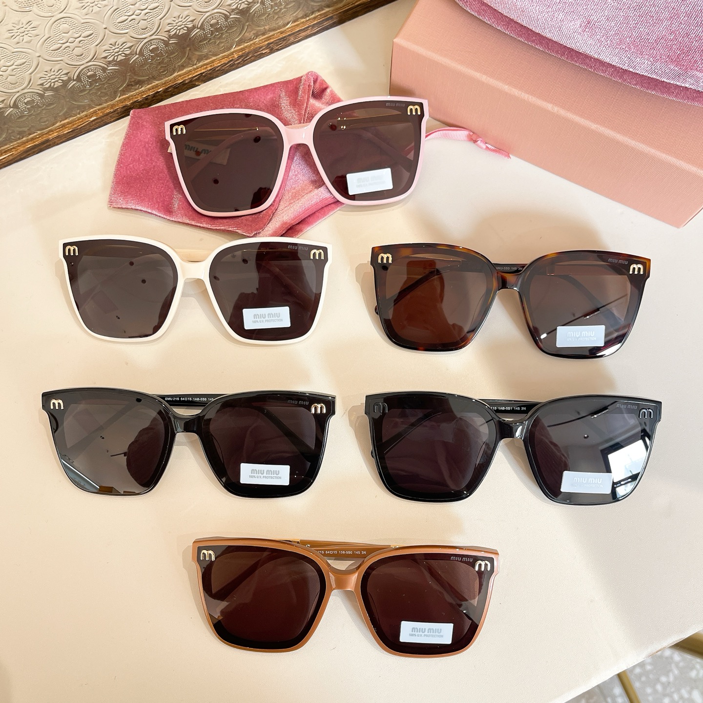 MIU M*🎀🎀🎀MODEL SMU 21S 🎀🎀🎀SIZE：64口15-145🎀🎀🎀