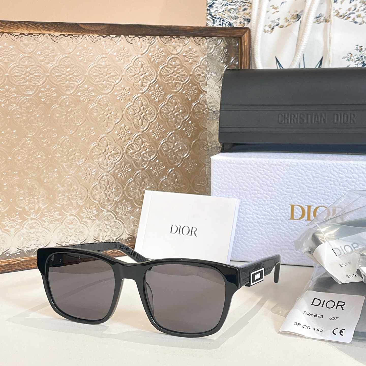 DIOR✨✨✨MODEL Dio*B23 S2F✨✨✨SIZE：58口20-145✨✨光学镜，太阳镜