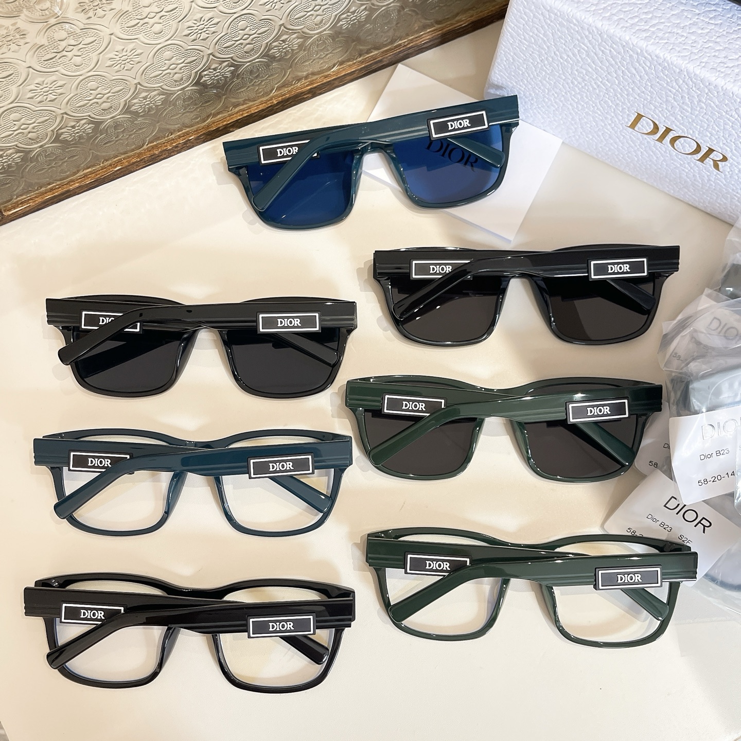 DIOR✨✨✨MODEL Dio*B23 S2F✨✨✨SIZE：58口20-145✨✨光学镜，太阳镜