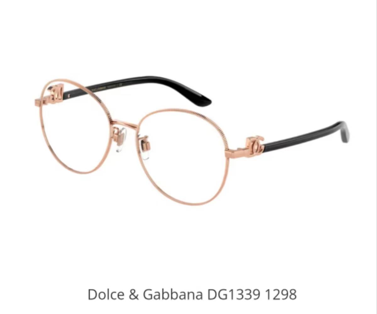 DOLCE & GABBAN*🌟🌟🌟MODEL：DG1339 🌟🌟🌟SIZE57口17-145🌟🌟🌟
