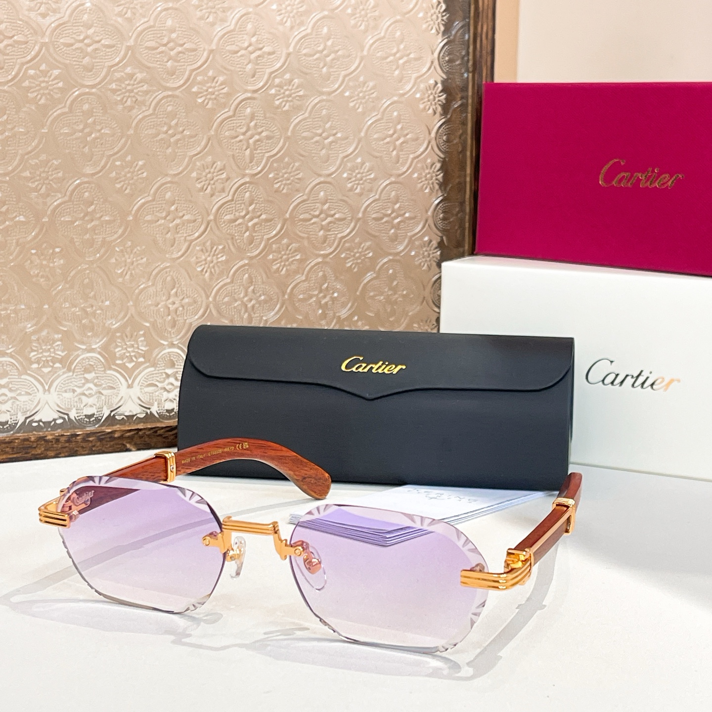 Cartie*✨✨✨MODEL：CT0533S✨✨✨SIZE 58口20-145✨✨✨,变色镜片