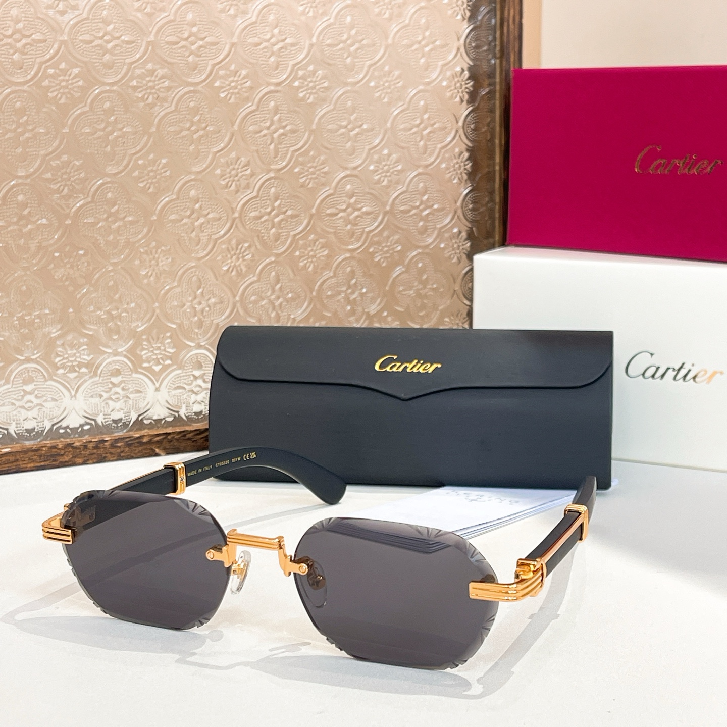 Cartie*✨✨✨MODEL：CT0533S✨✨✨SIZE 58口20-145✨✨✨,变色镜片