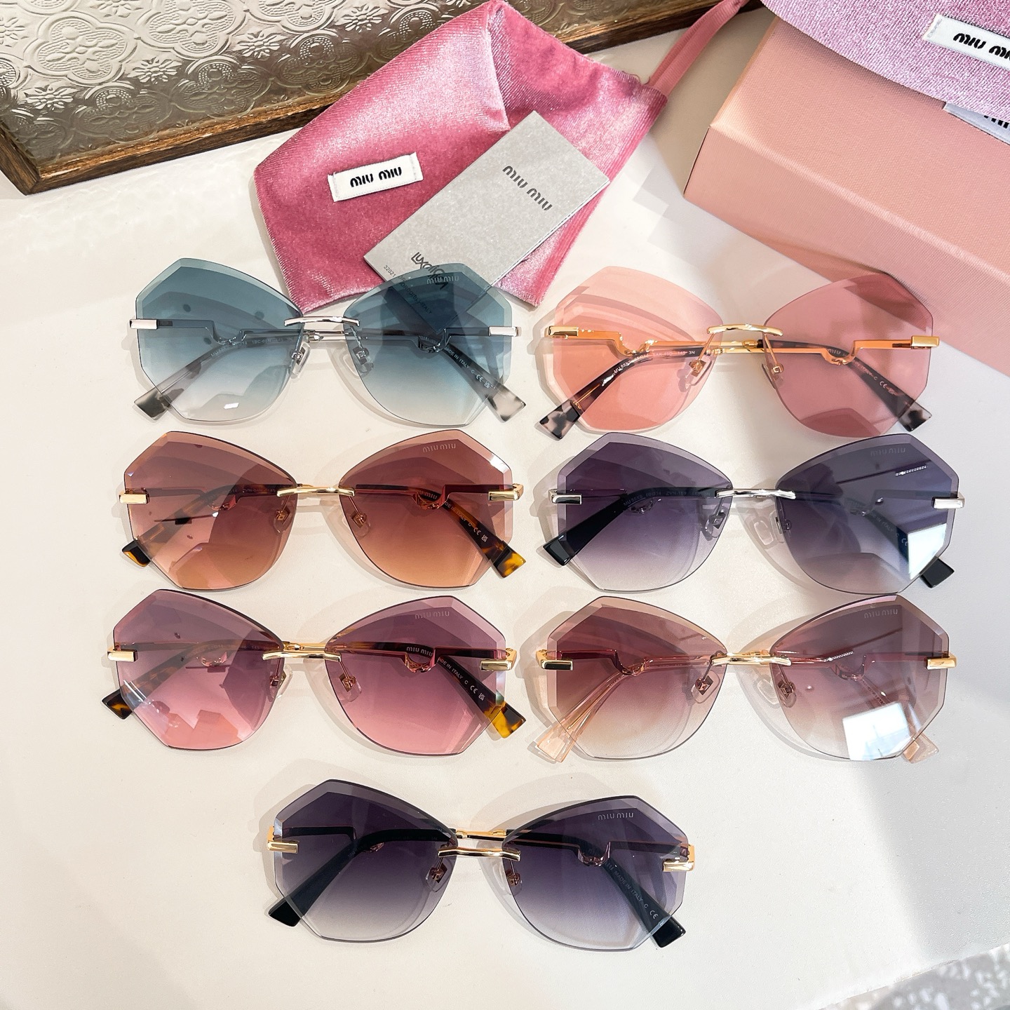 MIU MI*🎀🎀🎀MODELMU 55XS🎀🎀🎀SIZE：60口14-145🎀🎀🎀 