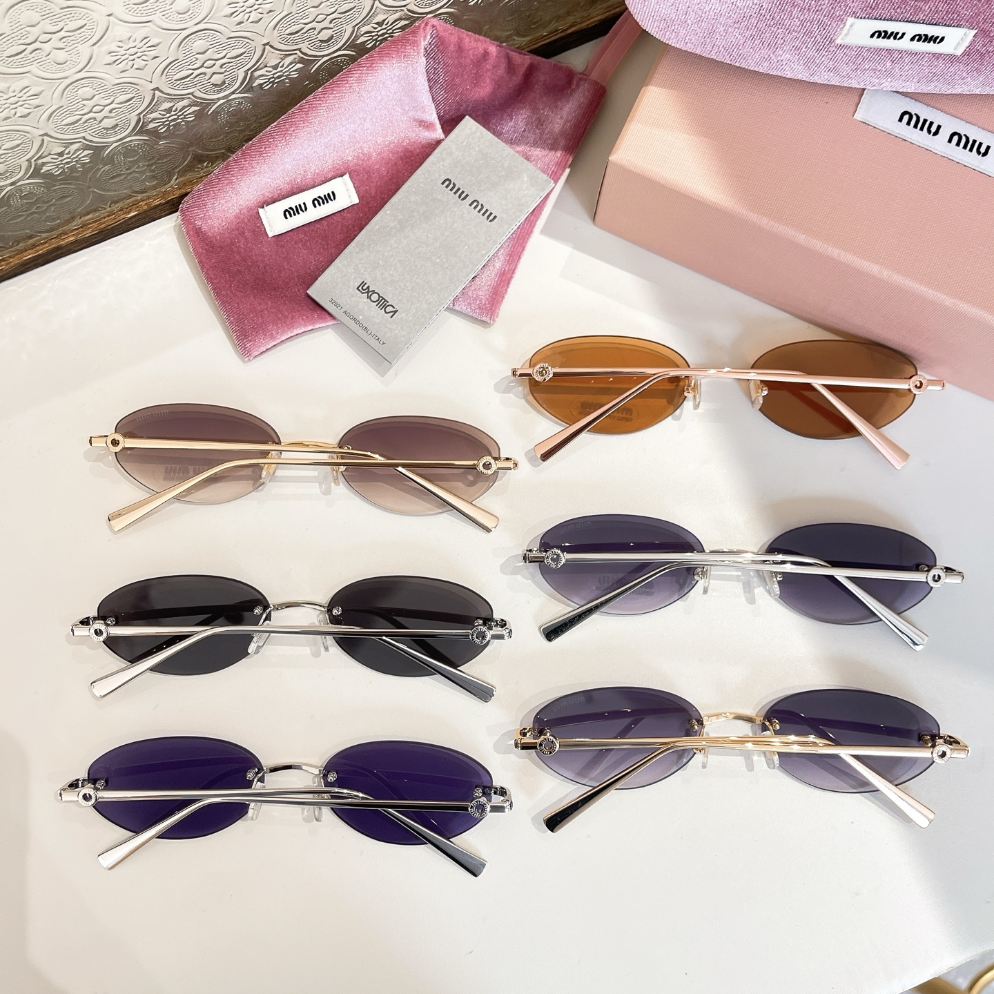 MIU MI*🎀🎀🎀MODELMU 85S🎀🎀🎀SIZE：57口20-145🎀🎀🎀 