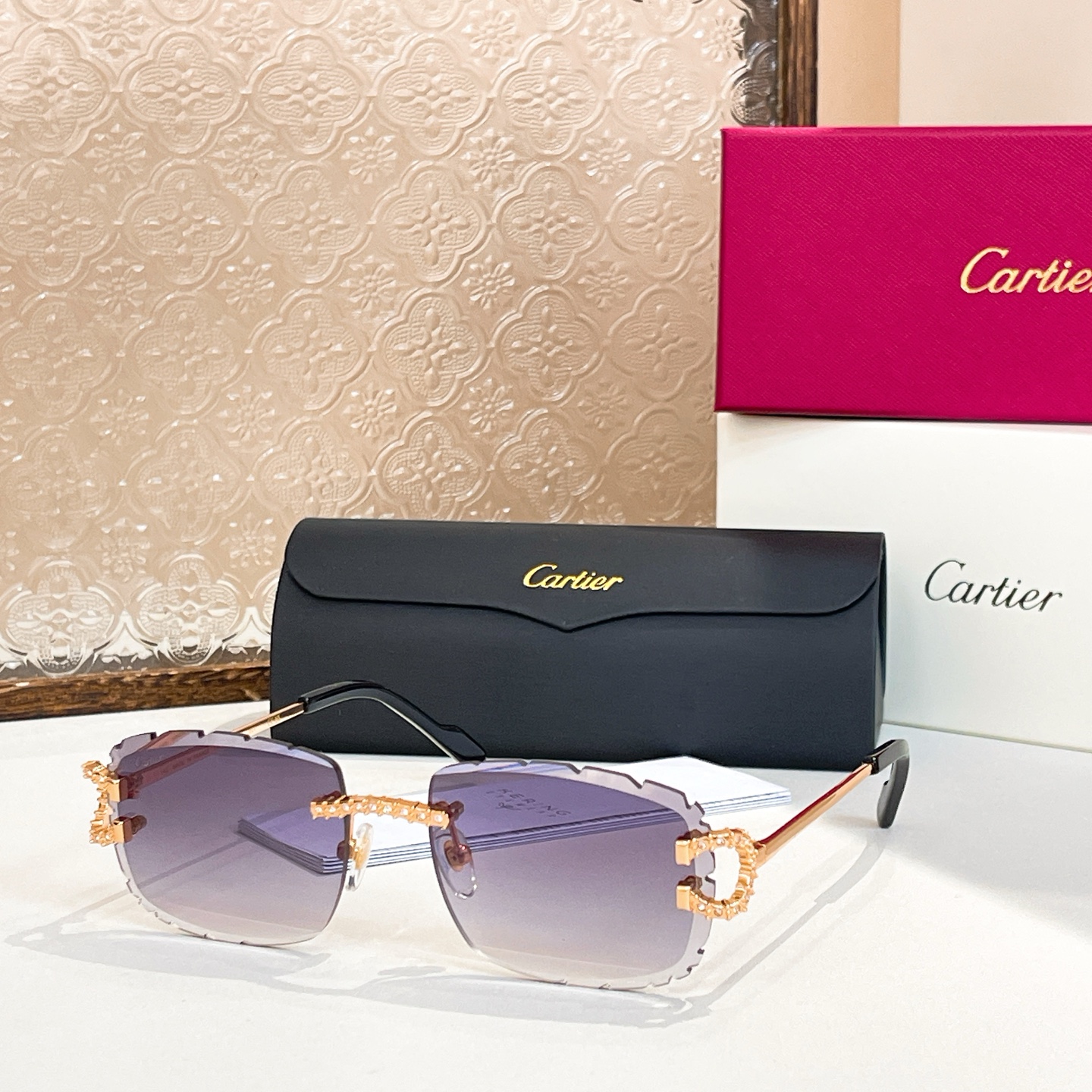Cartie*✨✨✨MODEL：CT0602S ✨✨✨SIZE 56口18-145✨✨✨ ，变色镜片～
