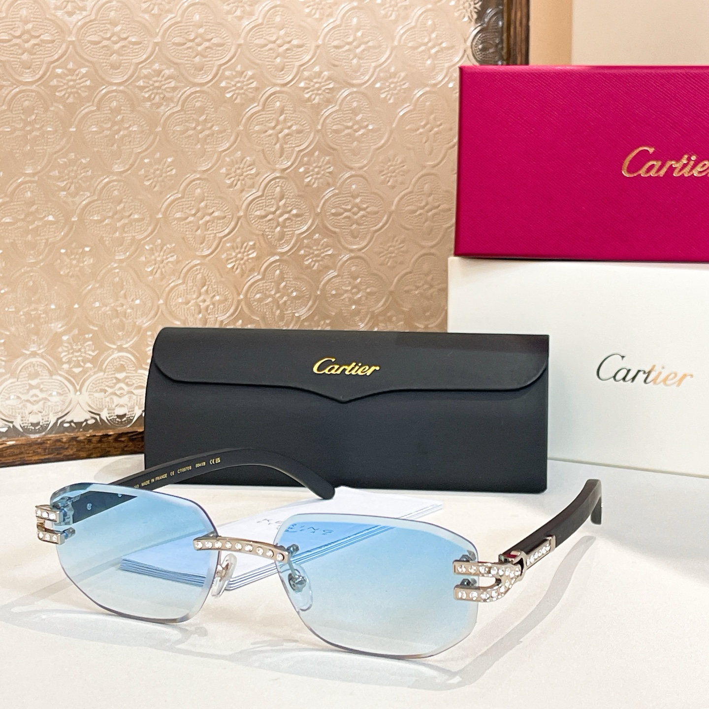 Cartie*✨✨✨MODEL：CT0570S  ✨✨✨SIZE 56口18-145✨✨✨ ，变色镜片～