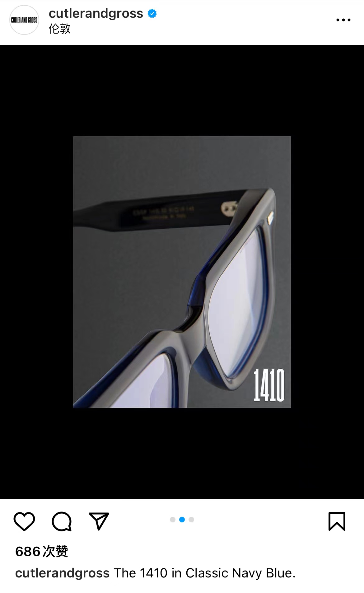 CUTLER AND CROSS🌟🌟🌟MODEL：CGO🌟🌟🌟SIZE：51口19-145🌟🌟🌟光学镜，