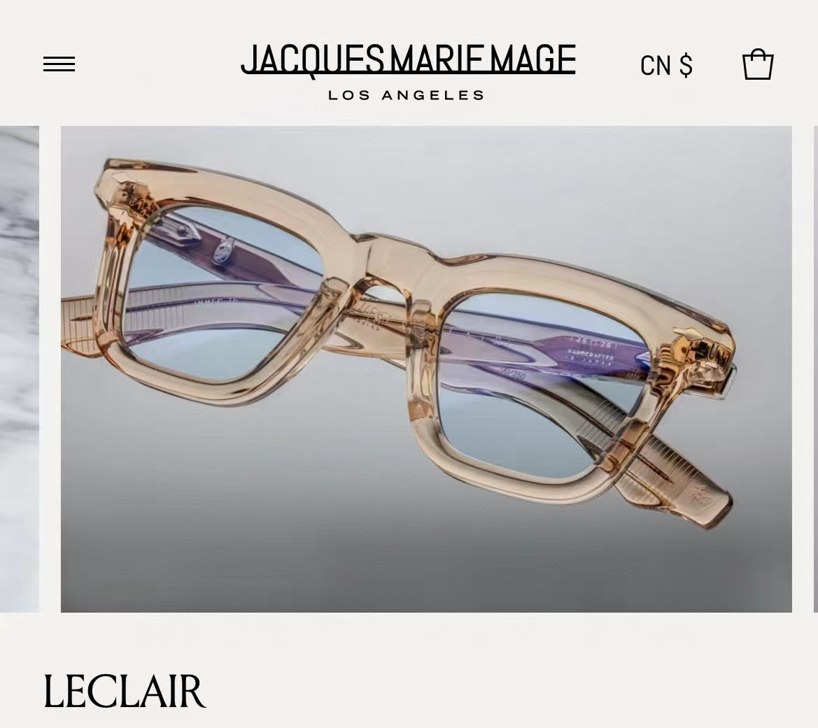 JACQUES MARIE MAG🌟🌟🌟MODELLECLAIR🌟🌟SIZE：45口26🌟🌟🌟配送盒子～