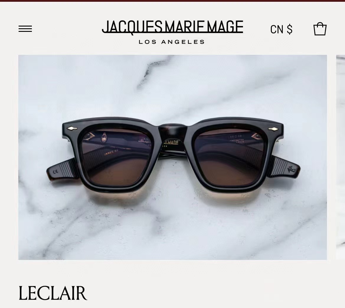 JACQUES MARIE MAG🌟🌟🌟MODELLECLAIR🌟🌟SIZE：45口26🌟🌟🌟配送盒子～