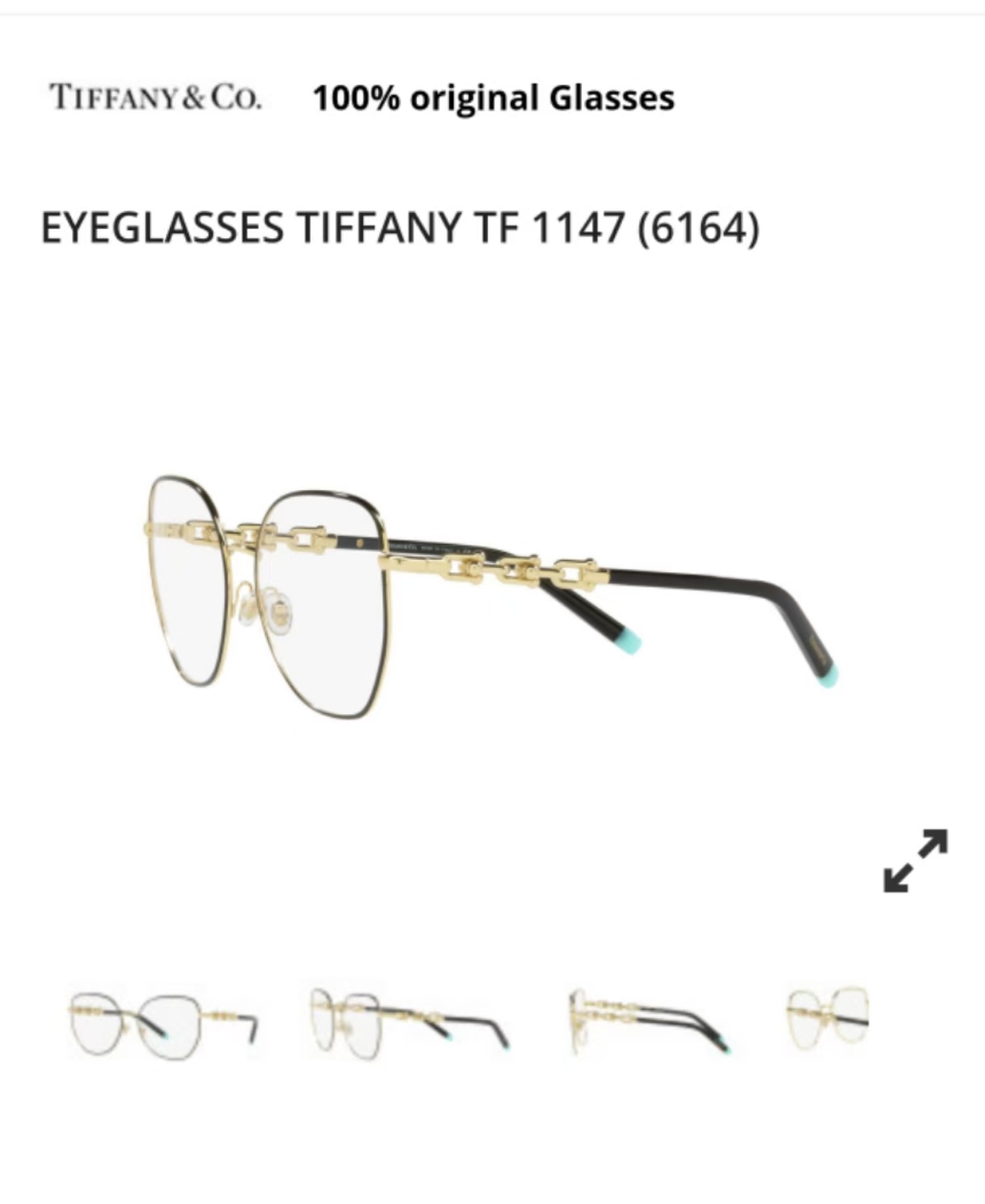 TIFFANY&Co.✨✨✨MODEL：TF1147✨✨✨ SIZE：57口17-145✨✨✨