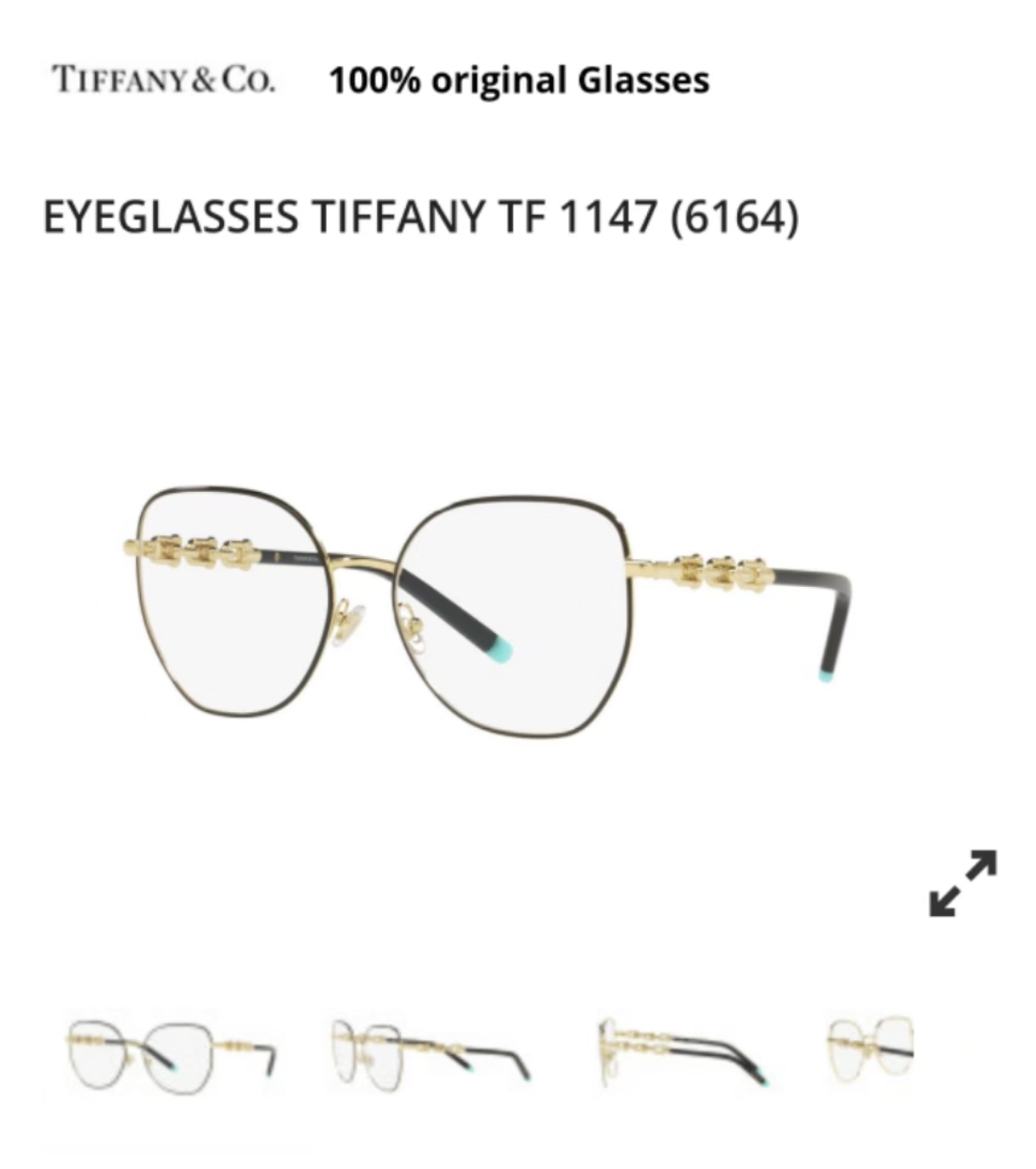TIFFANY&Co.✨✨✨MODEL：TF1147✨✨✨ SIZE：57口17-145✨✨✨