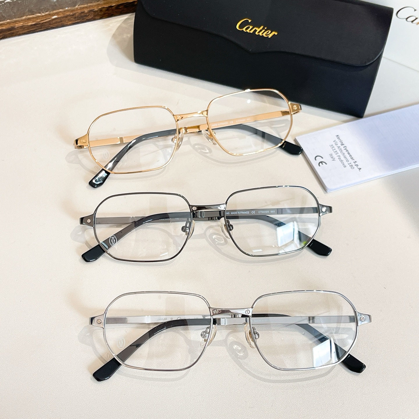 Cartie*✨✨✨MODEL：CT0442O ✨✨✨SIZE 65口15-115✨✨✨ 钛～