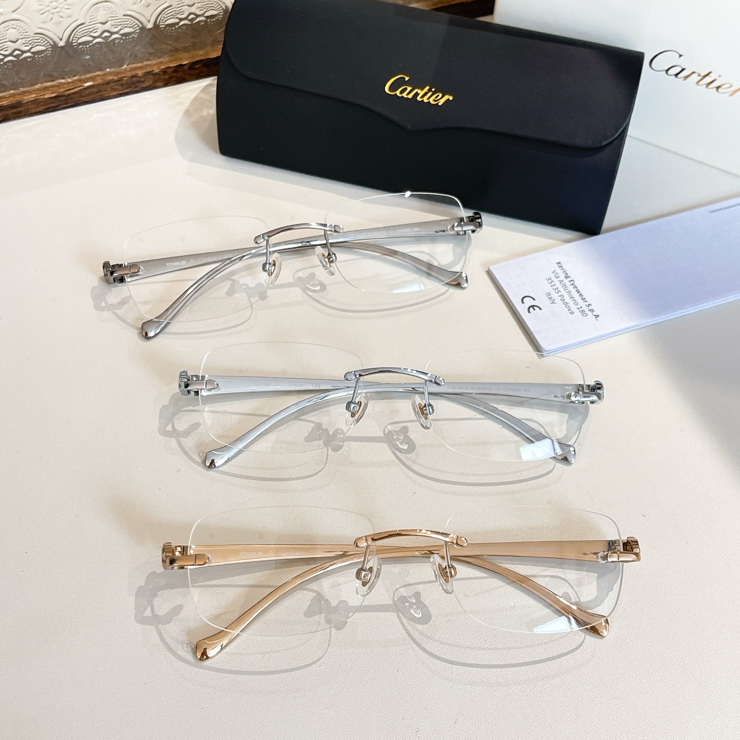 Cartie*✨✨✨MODEL：CT0063O  ✨✨✨SIZE 65口15-115✨✨✨ 钛～