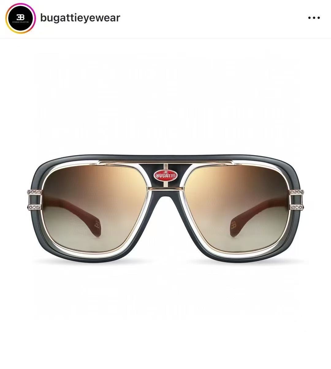 BUGATTI⚜️⚜️⚜️MODEL07-BK/WG ⚜️⚜️⚜️SIZE：62口13-147⚜️⚜️⚜