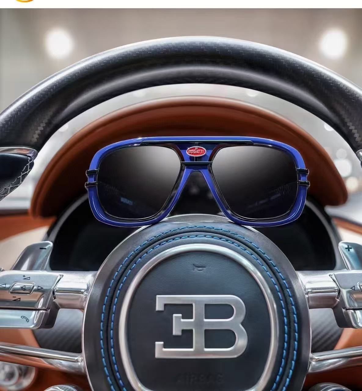 BUGATTI⚜️⚜️⚜️MODEL07-BK/WG ⚜️⚜️⚜️SIZE：62口13-147⚜️⚜️⚜