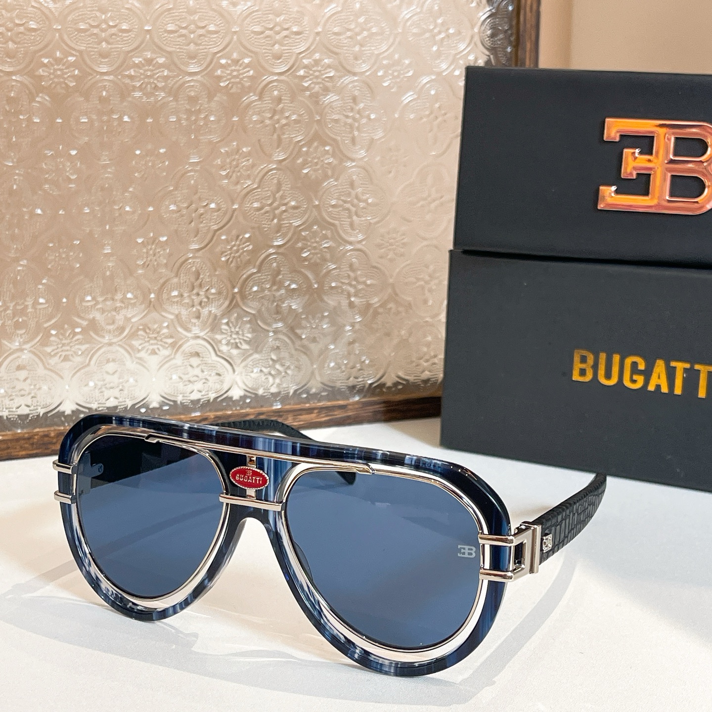 BUGATTI⚜️⚜️⚜️MODEL08-BK/SG ⚜️⚜️⚜️SIZE：62口13-147⚜️⚜️⚜