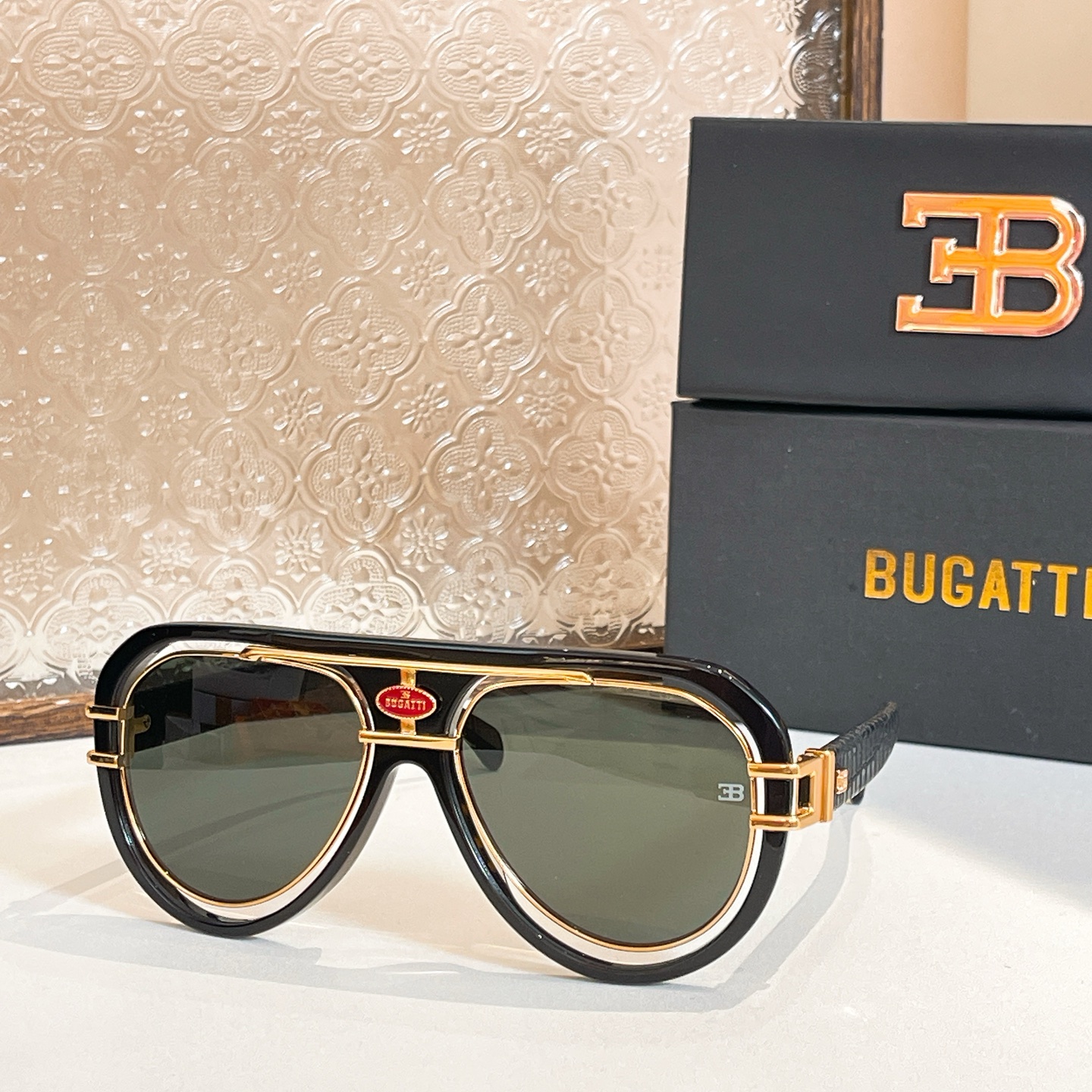 BUGATTI⚜️⚜️⚜️MODEL08-BK/SG ⚜️⚜️⚜️SIZE：62口13-147⚜️⚜️⚜